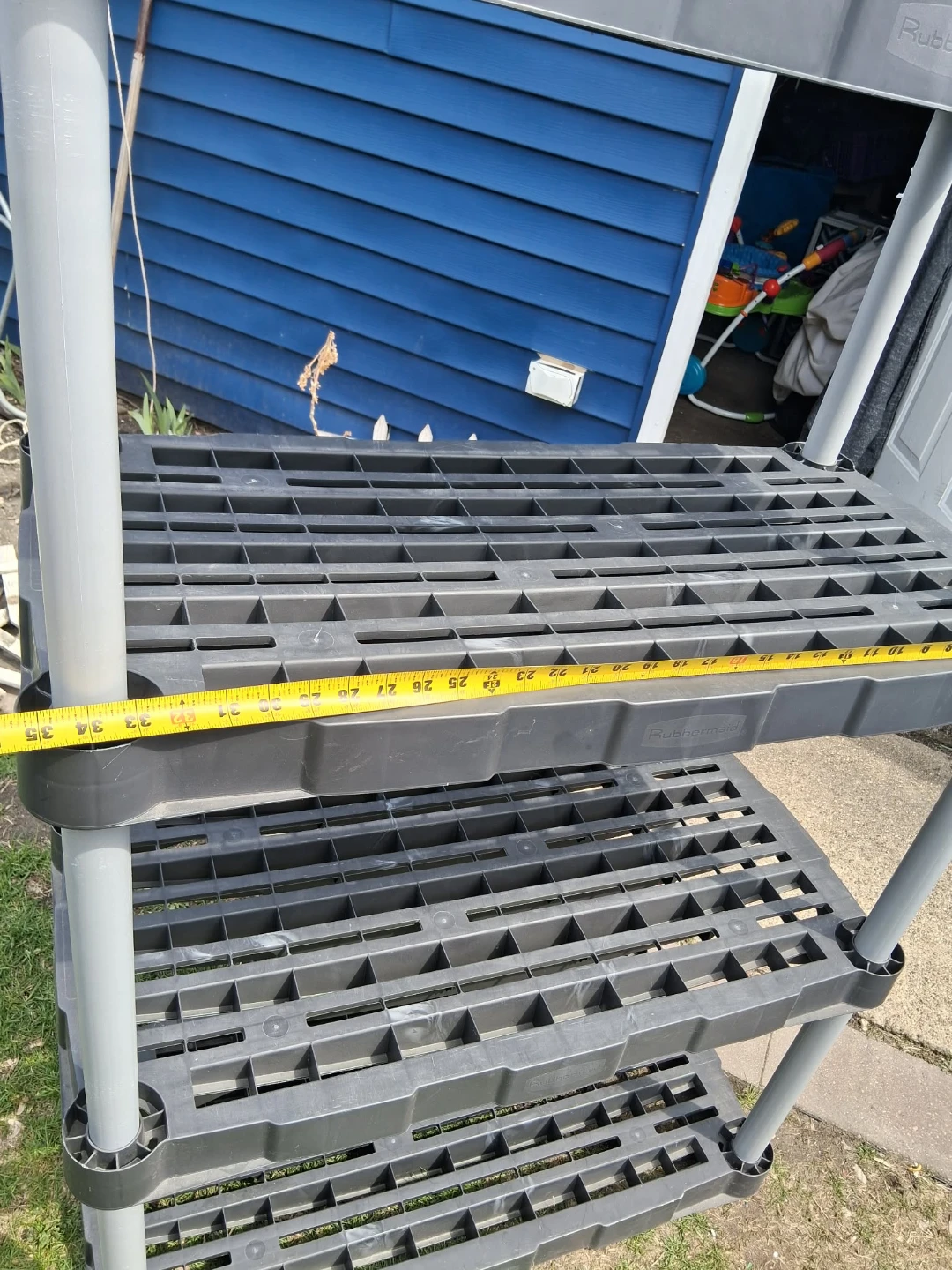 Rubbermaid 4-Tier Shelving Unit - photo 5