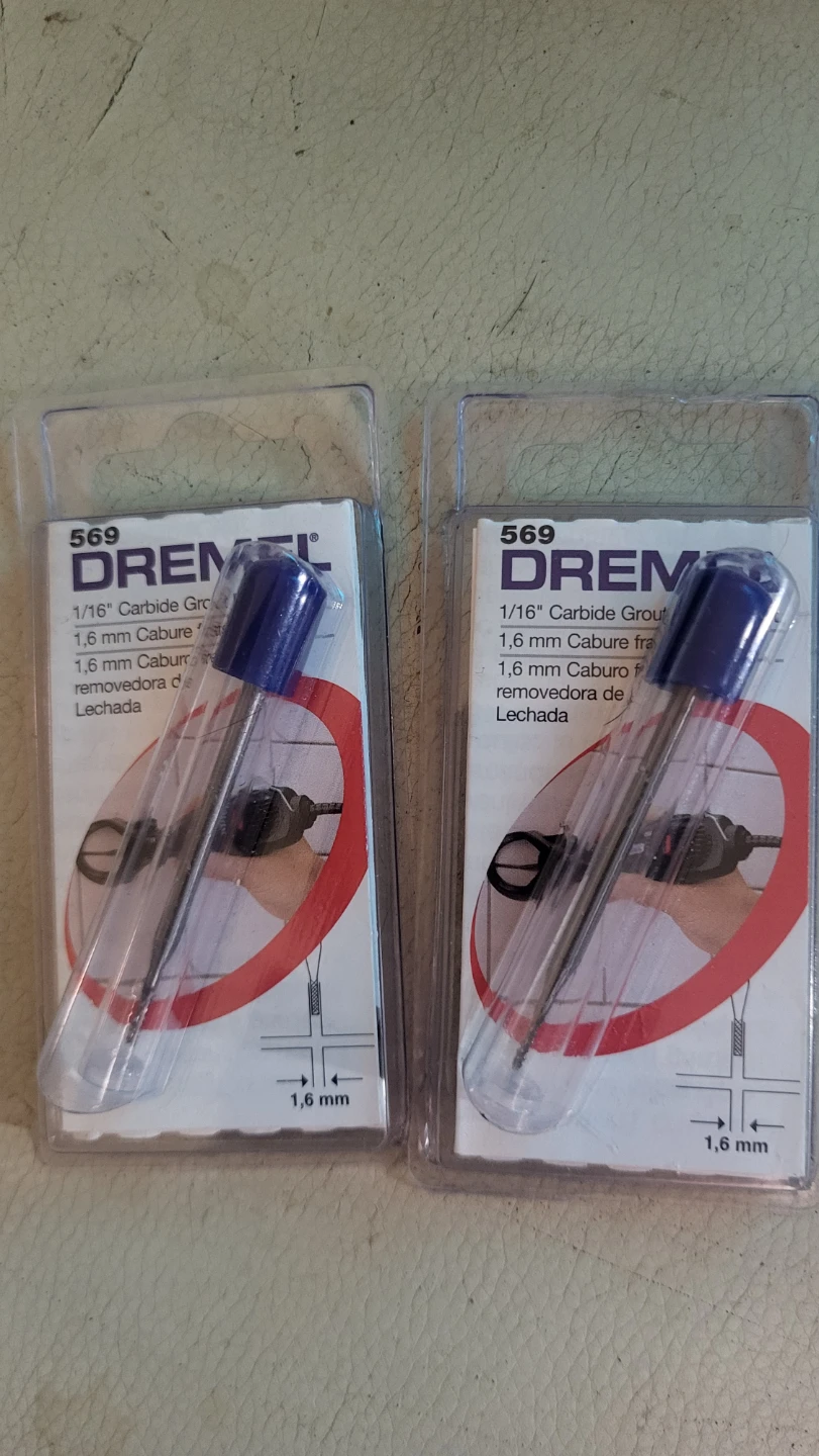 Dremel 569 1/16" Carbide Grout Removal Bit - New in Package - photo 3