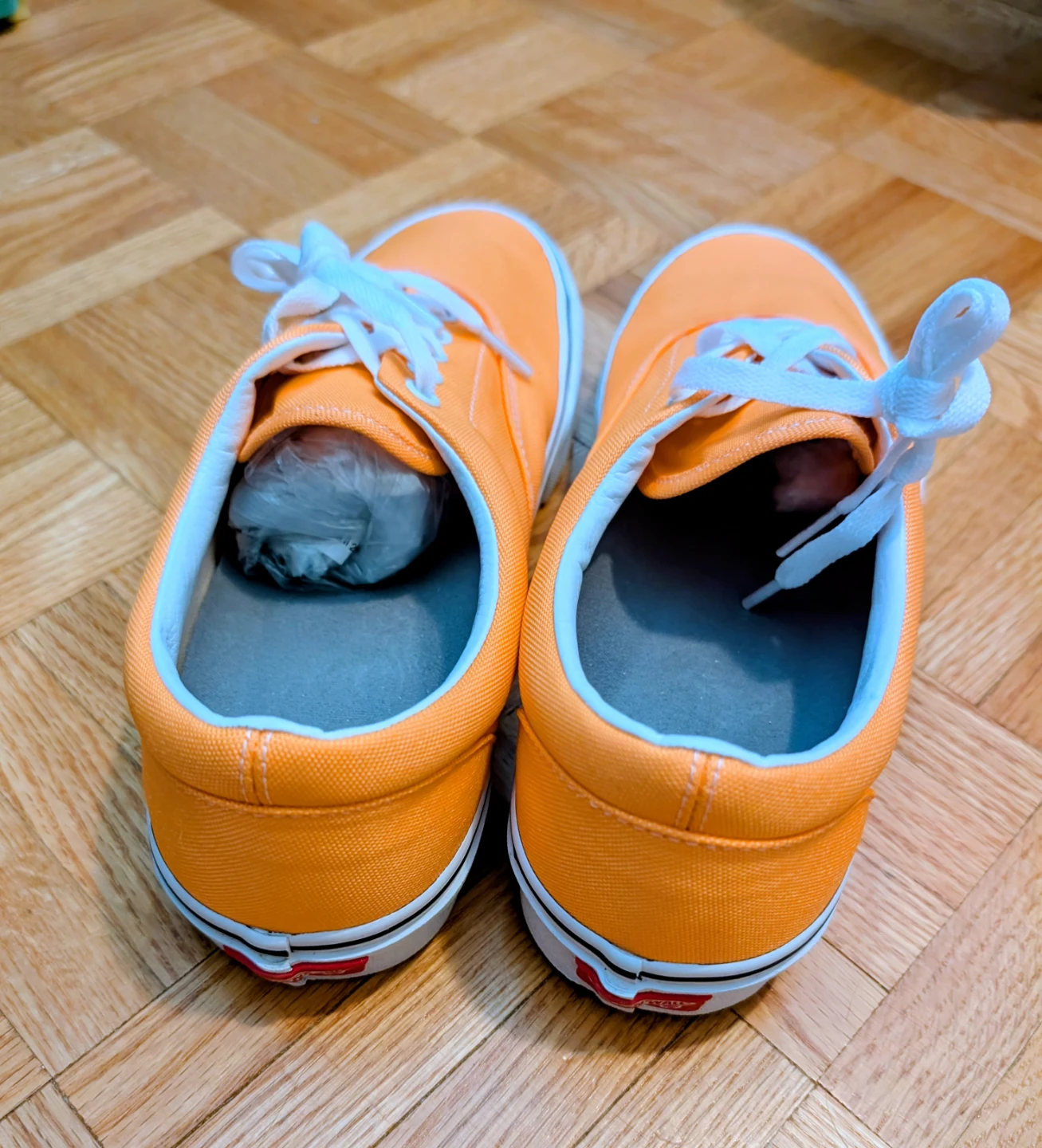 Vans Orange Canvas Shoes - photo 2