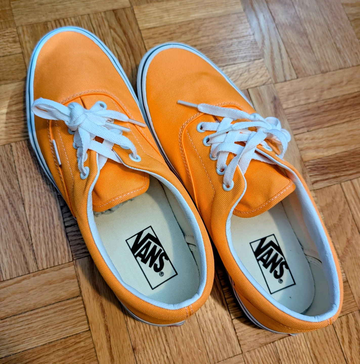 Vans Orange Canvas Shoes - photo 3