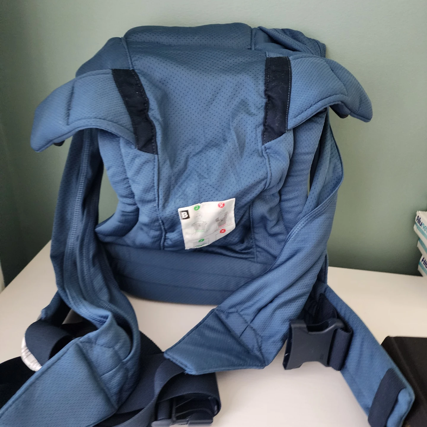 Ergobaby Embrace soft air Newborn Carrier - Blue - photo 2