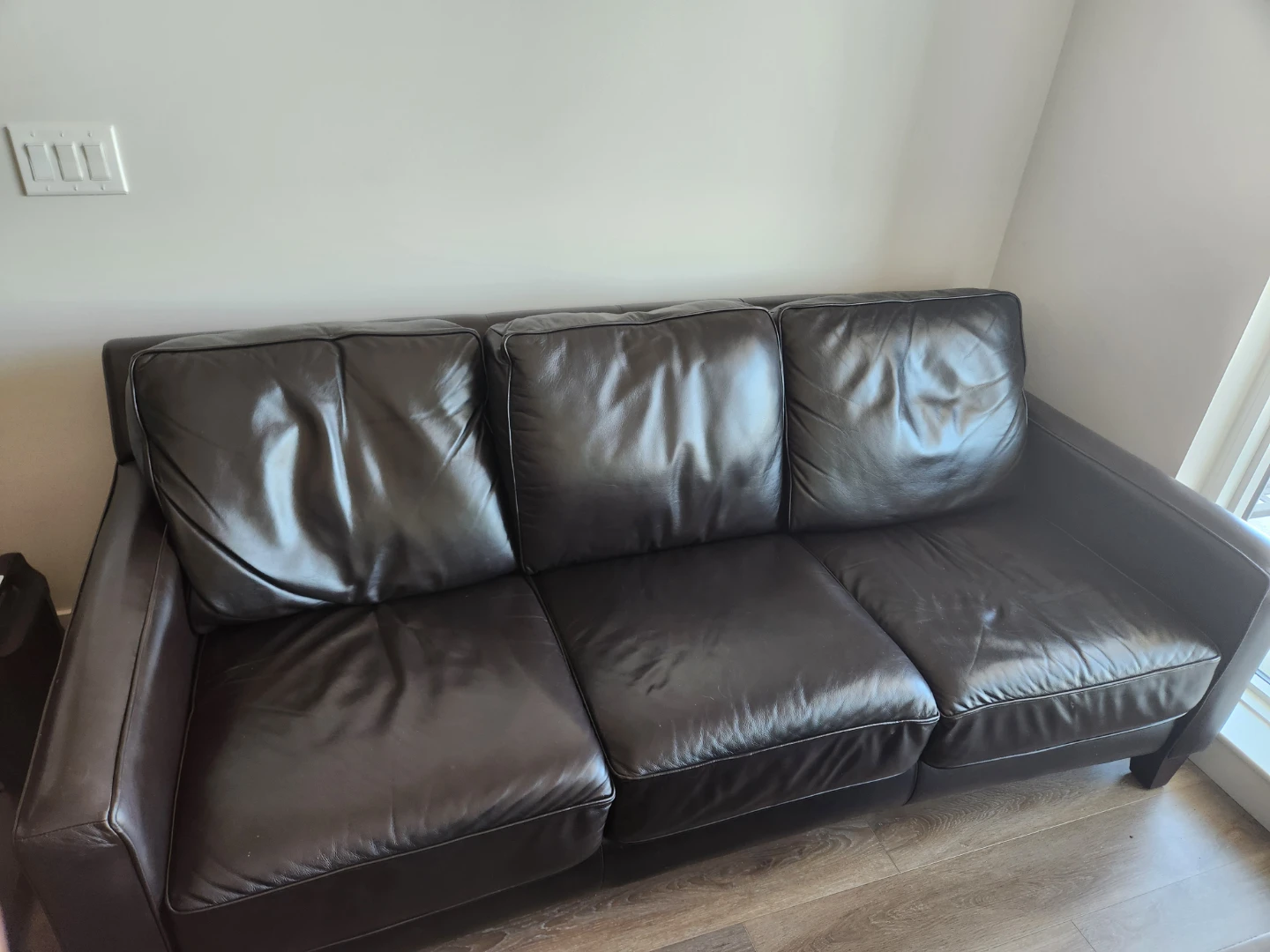 Lazyboy Leather Couch