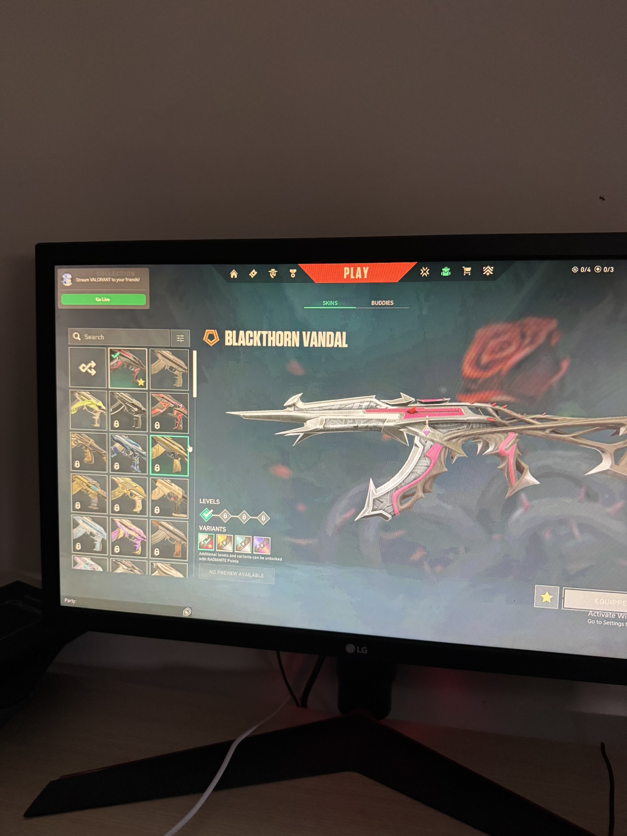 LG 24GL650-B 24 Inch Full HD Ultragear Gaming Monitor 144HZ