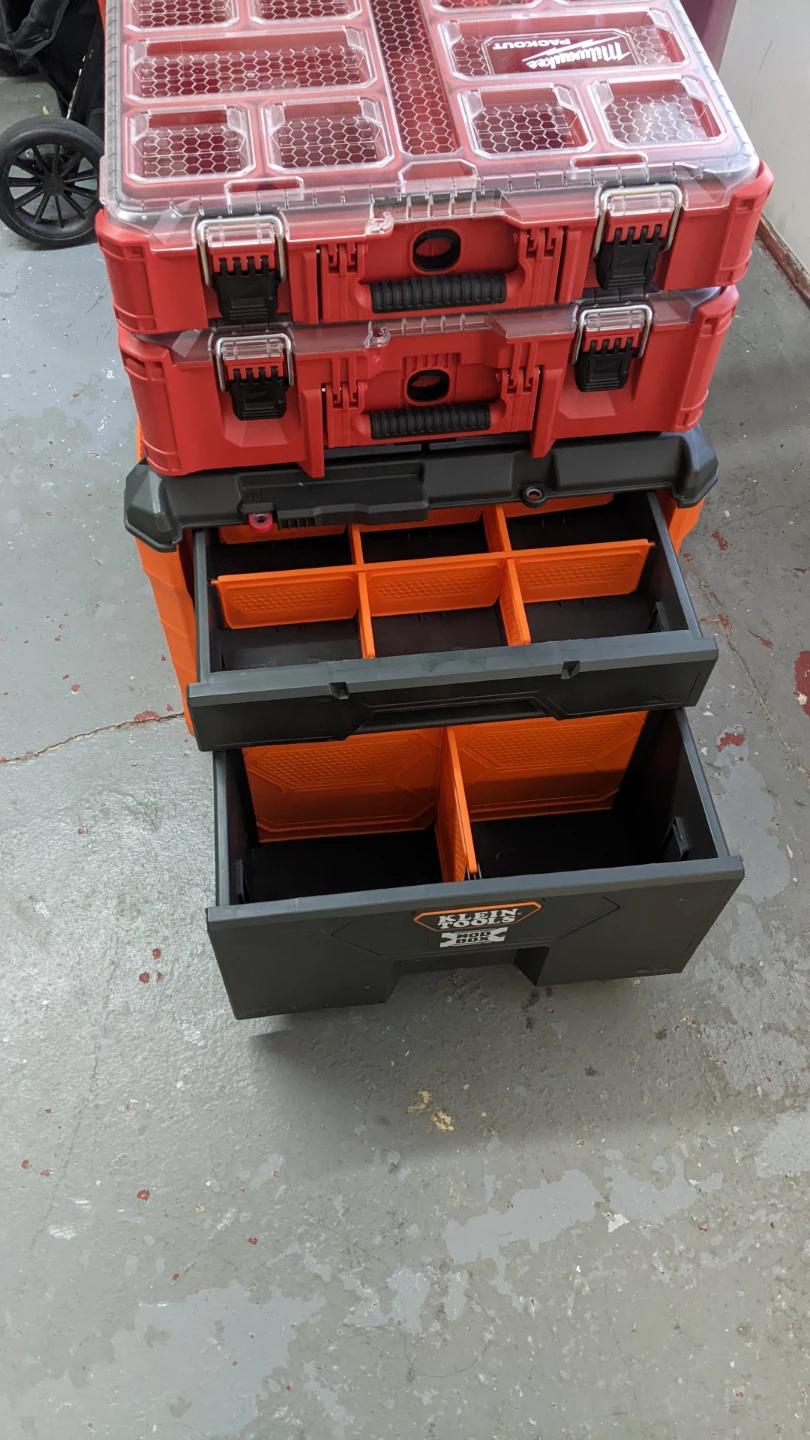 Klein Tools Mod box with Milwaukee packout plate - photo 2