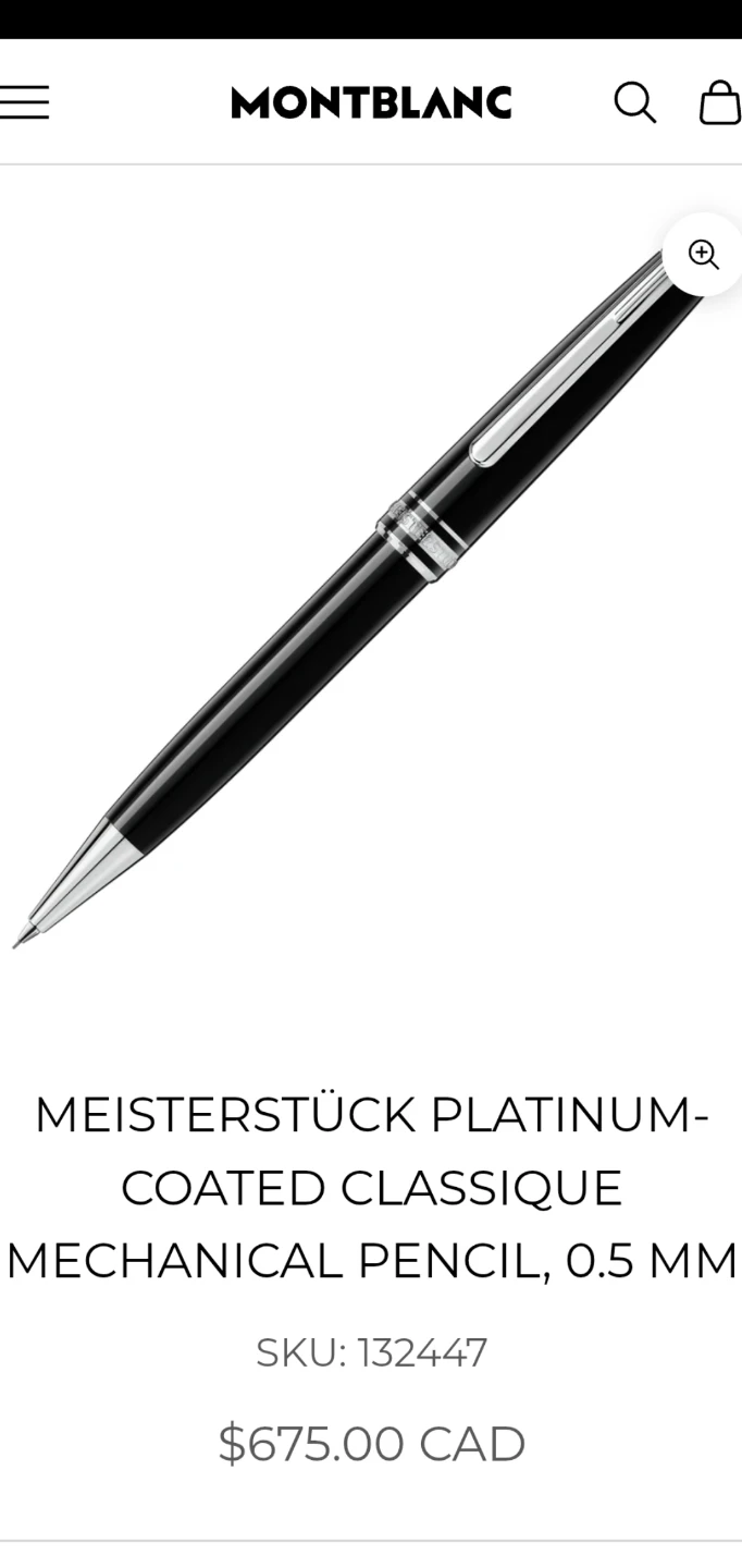 Montblanc Meisterstück Classique Mechanical Pencil