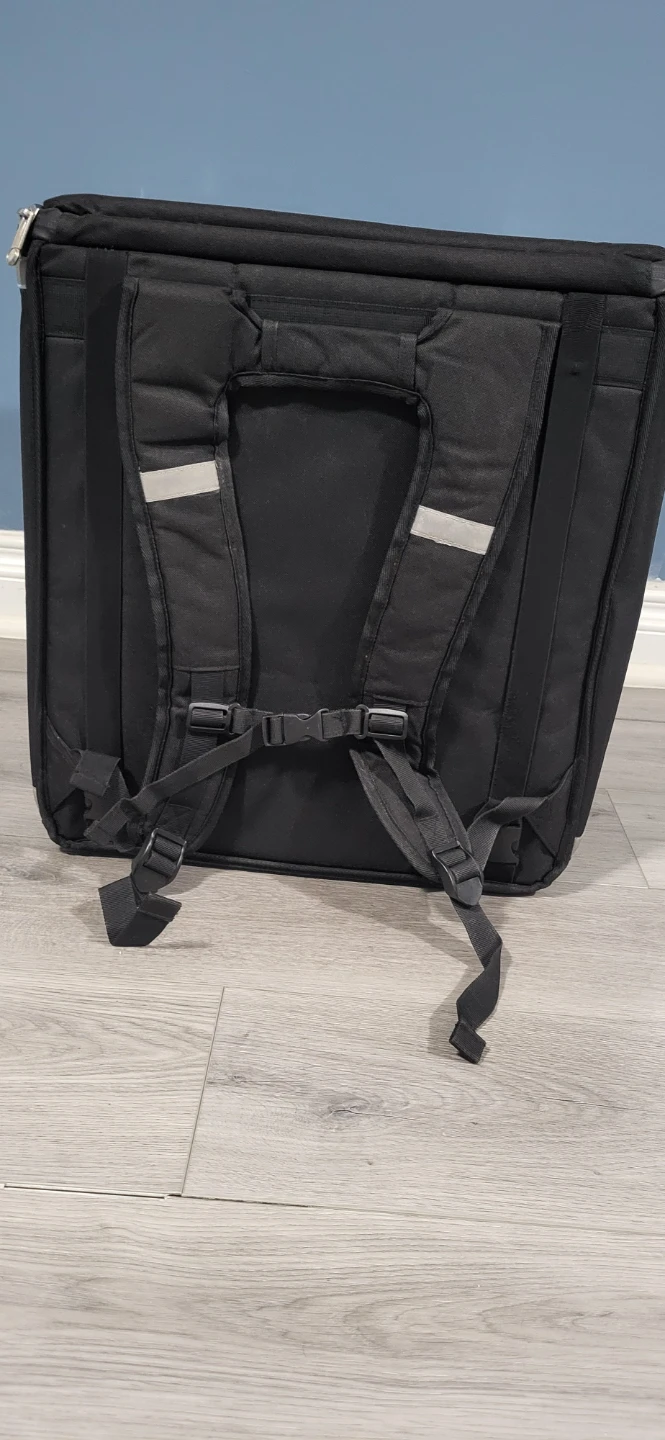 Black Insulated Delivery Backpack - photo 4