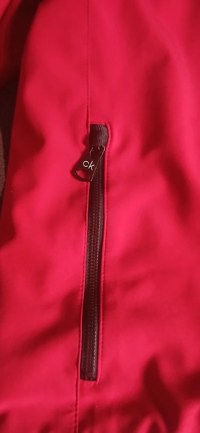 Calvin Klein Red Fleece-Lined Jacket - photo 2