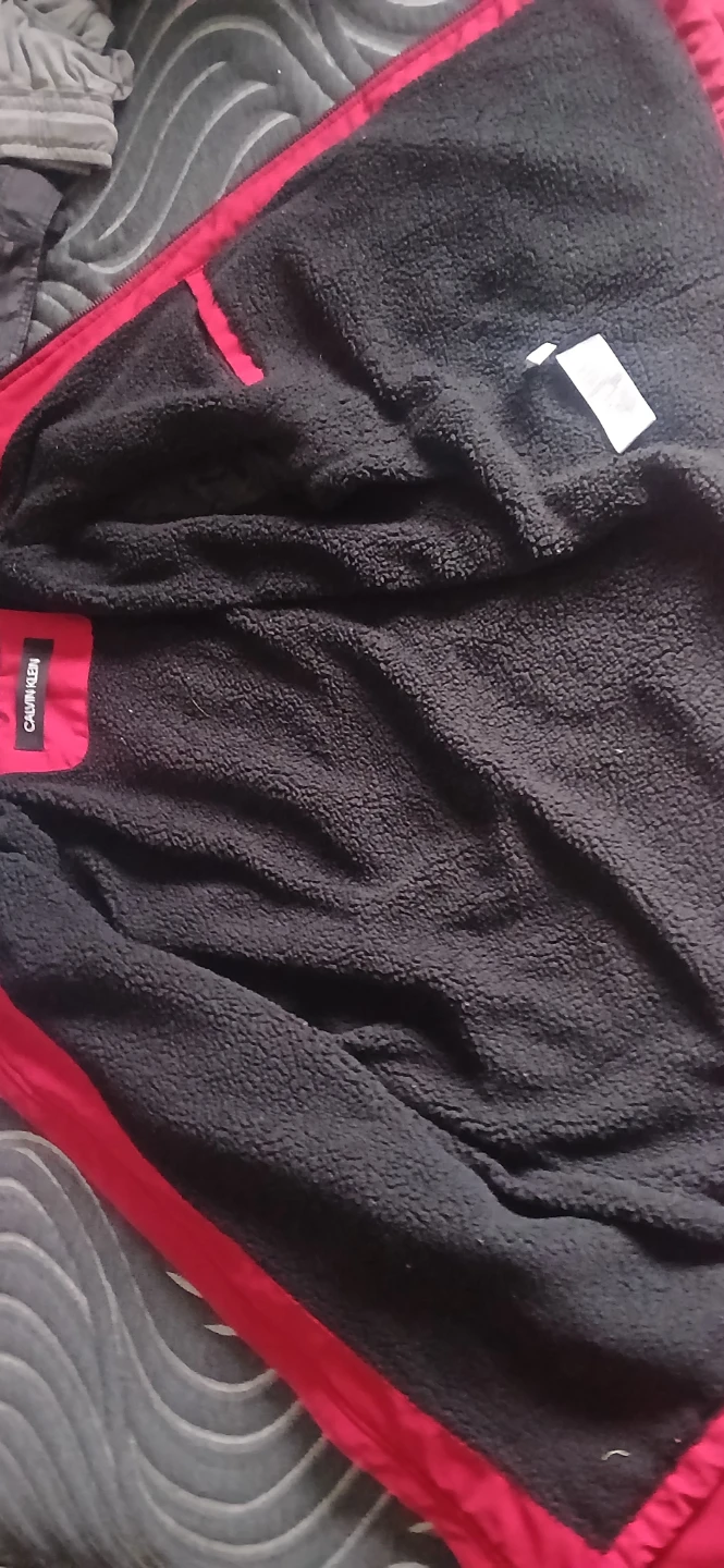Calvin Klein Red Fleece-Lined Jacket - photo 5