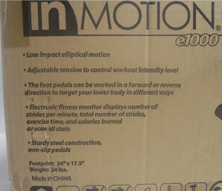 Stamina InMotion E1000 Compact Strider Elliptical Trainer - photo 4