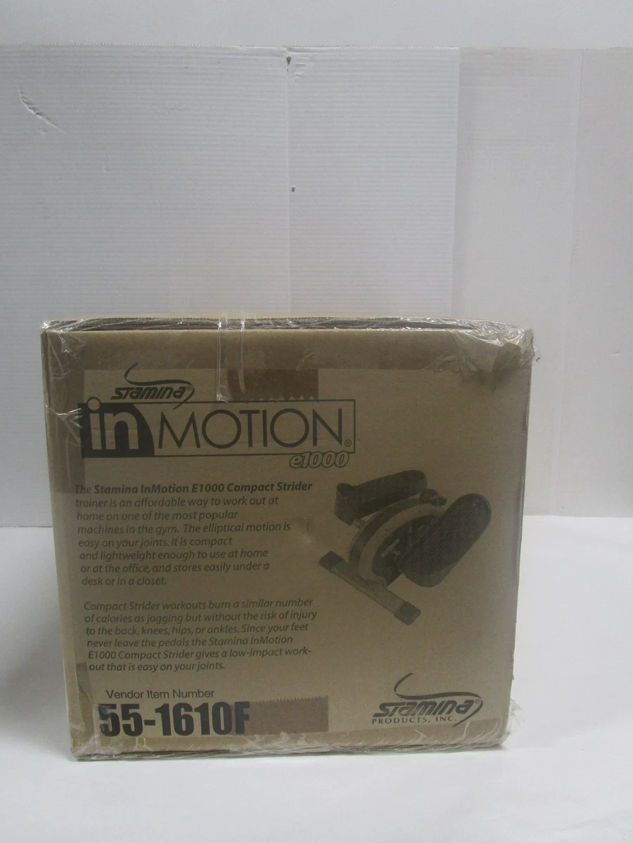 Stamina InMotion E1000 Compact Strider Elliptical Trainer - photo 5