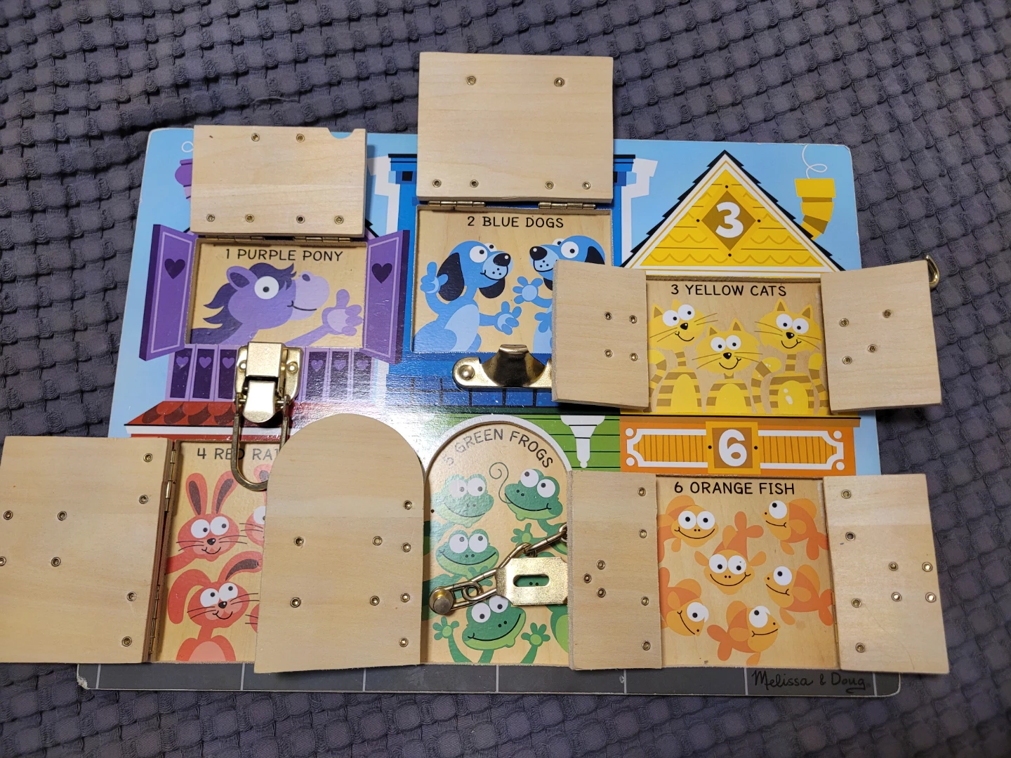 Melissa & Doug Latches Board - photo 2