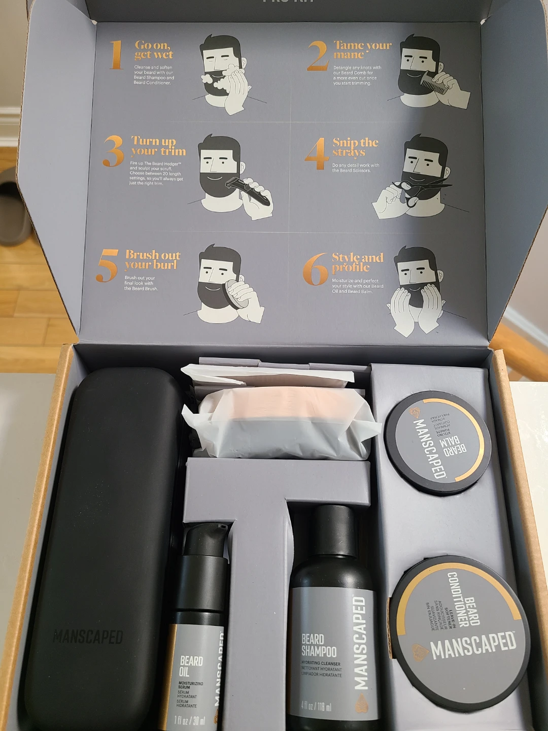 MANSCAPED The Pro Kit Beard Grooming Set