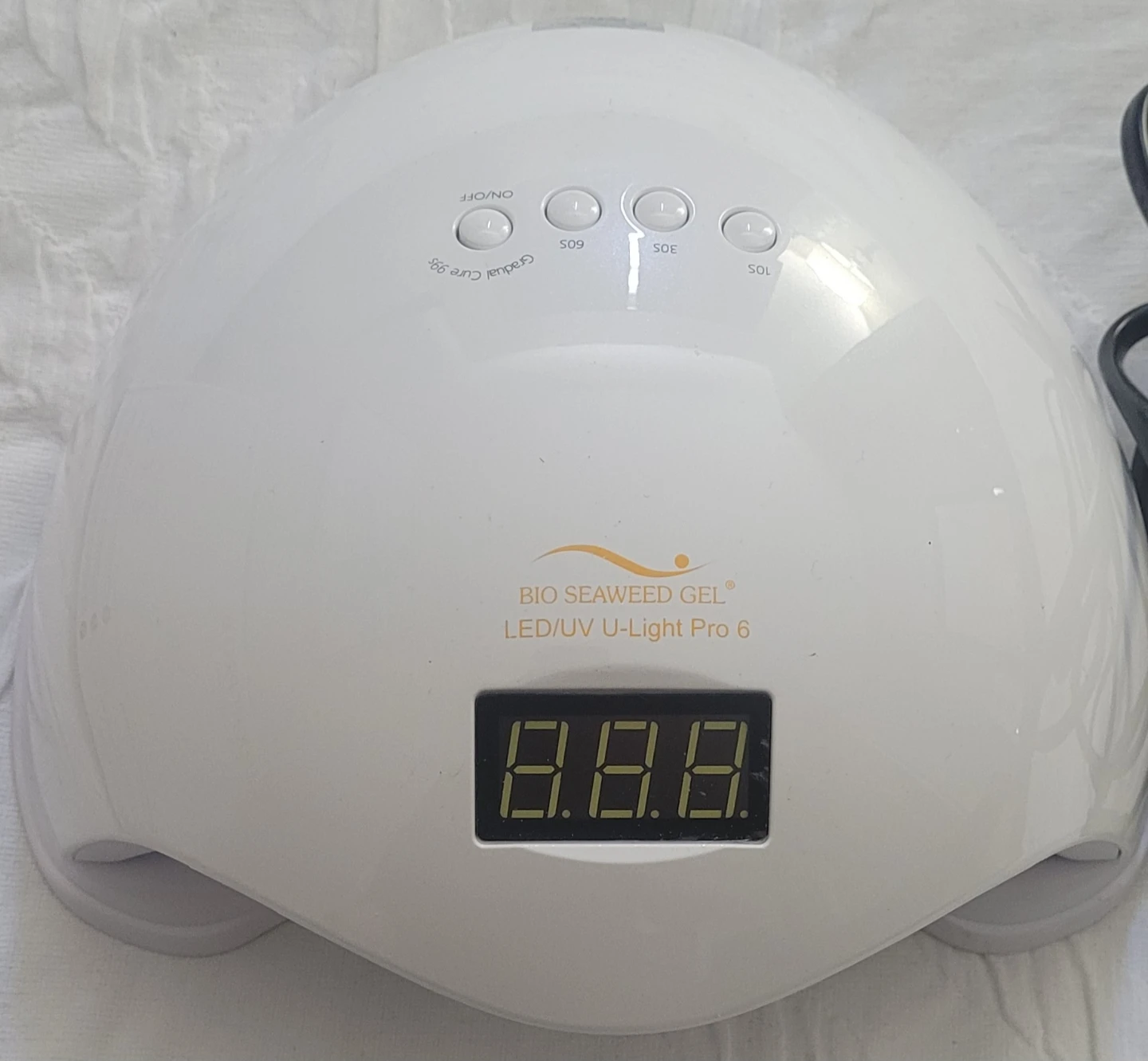Bio Seaweed Gel U-Light Pro 6 LED/UV Nail Lamp - photo 3