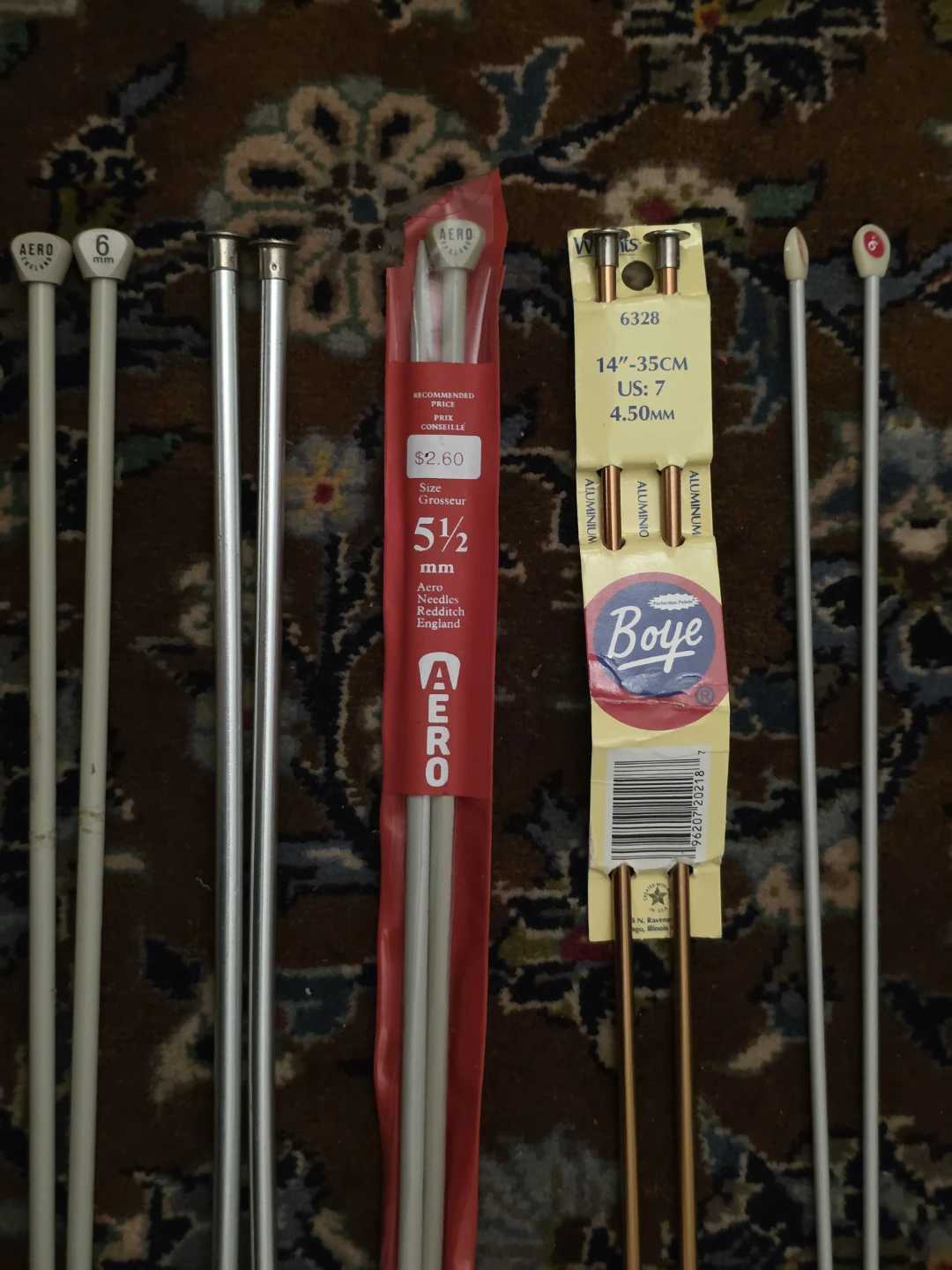 Aero & Boye Knitting Needles - Various Sizes - photo 2