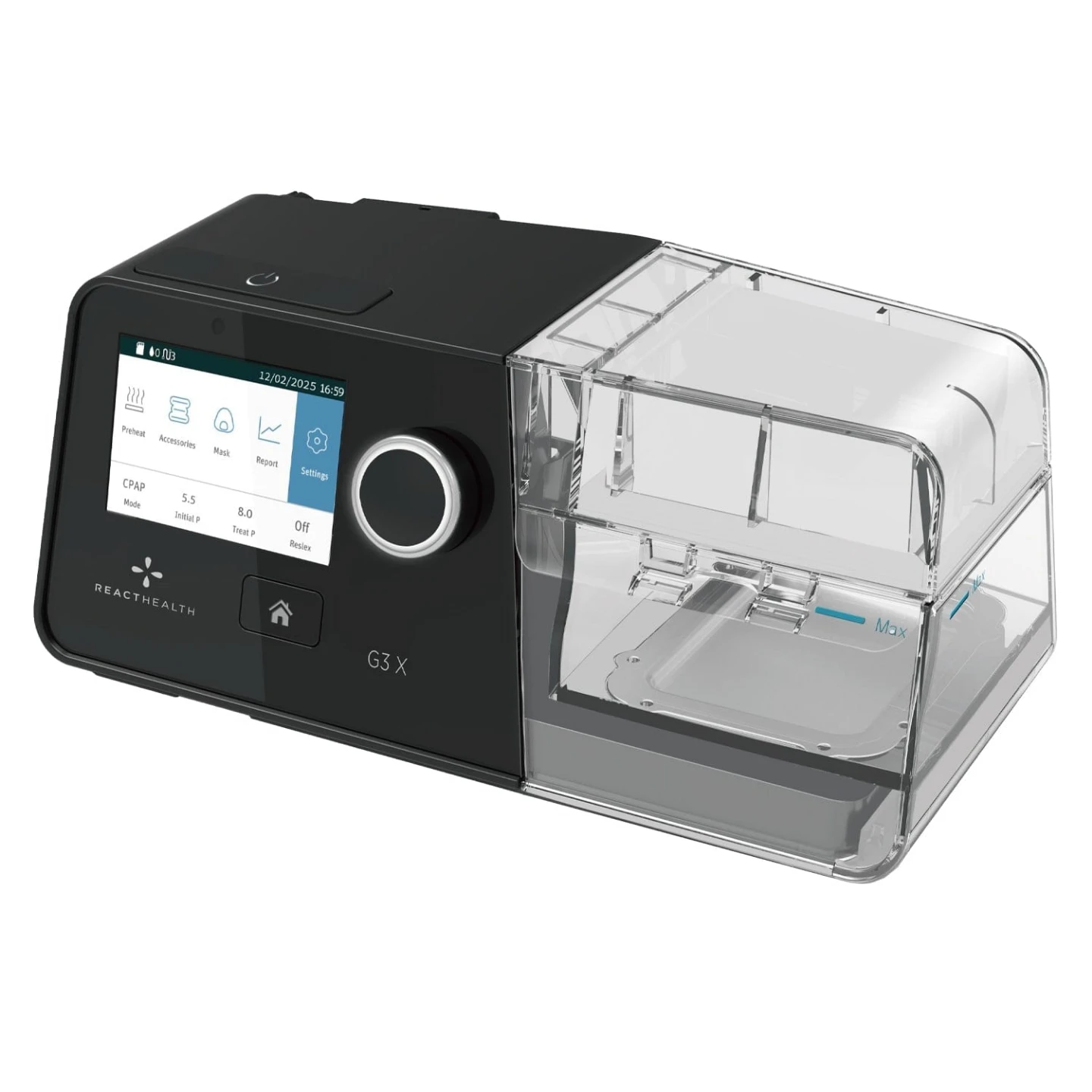Brand New React Health G3 X CPAP Machine with Full Face Mask Kit - photo 2