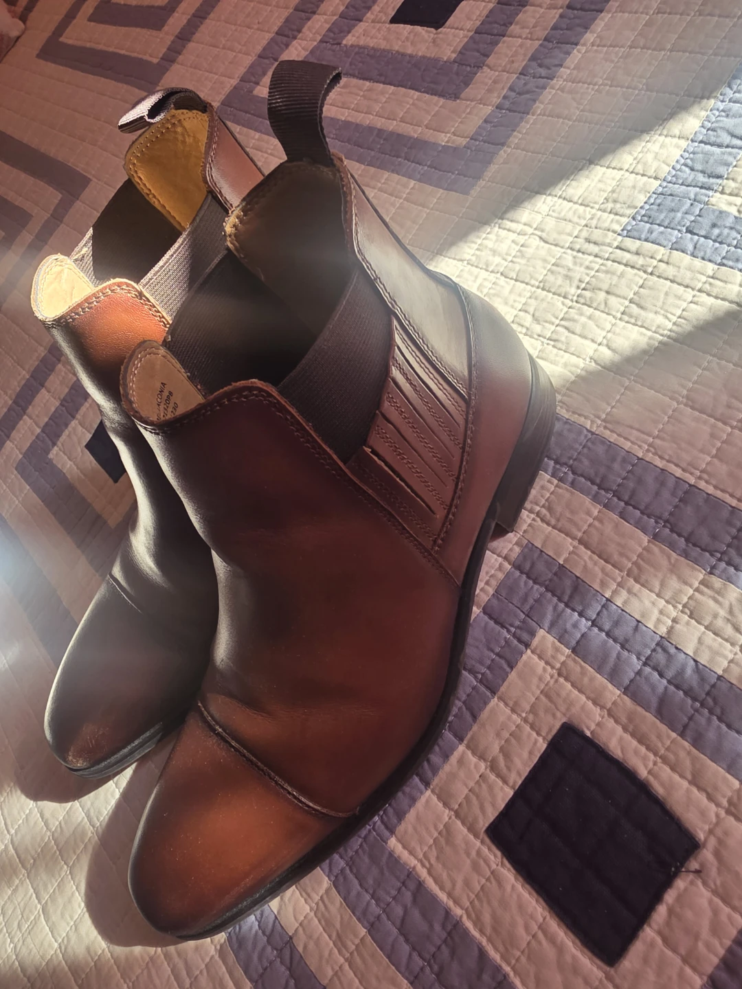 Brown Leather Chelsea Boots - photo 2