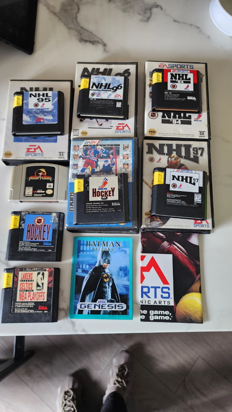 EA Sports NHL & Hockey Video Games for Sega Genesis - photo 2