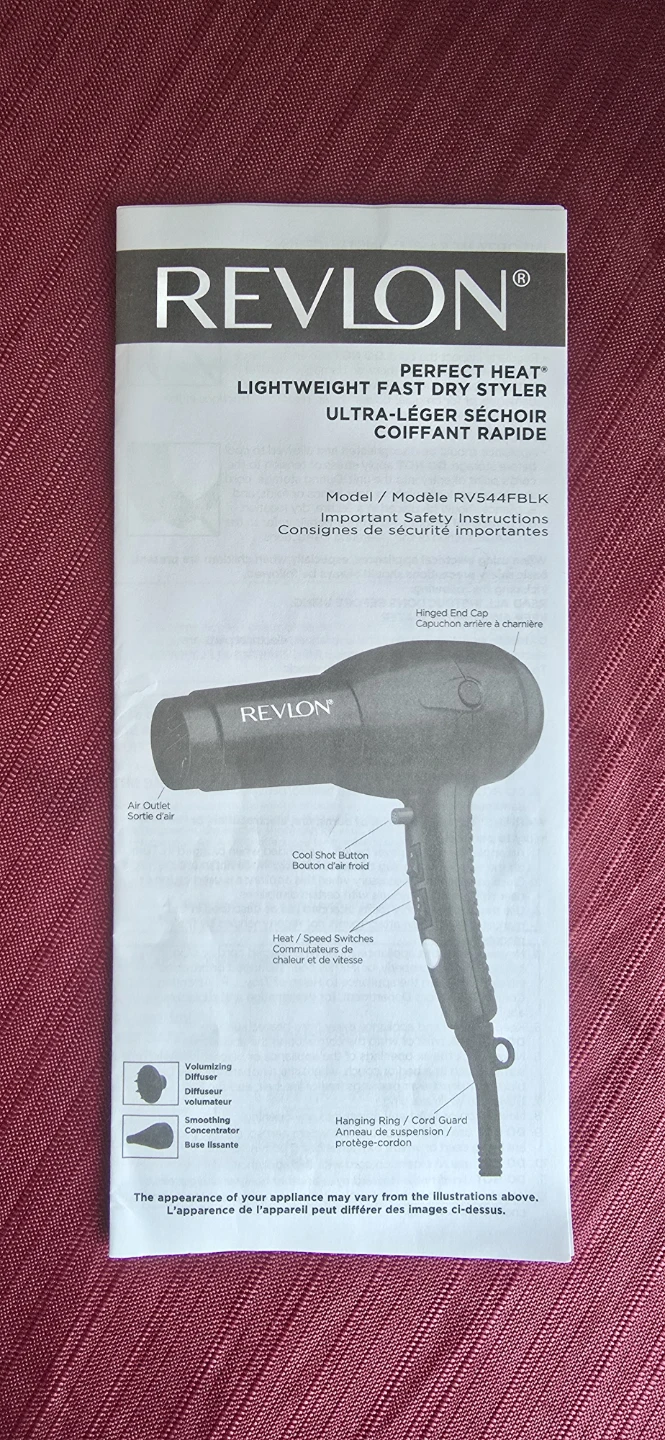 Revlon Advanced Ionic Hair Dryer - photo 5