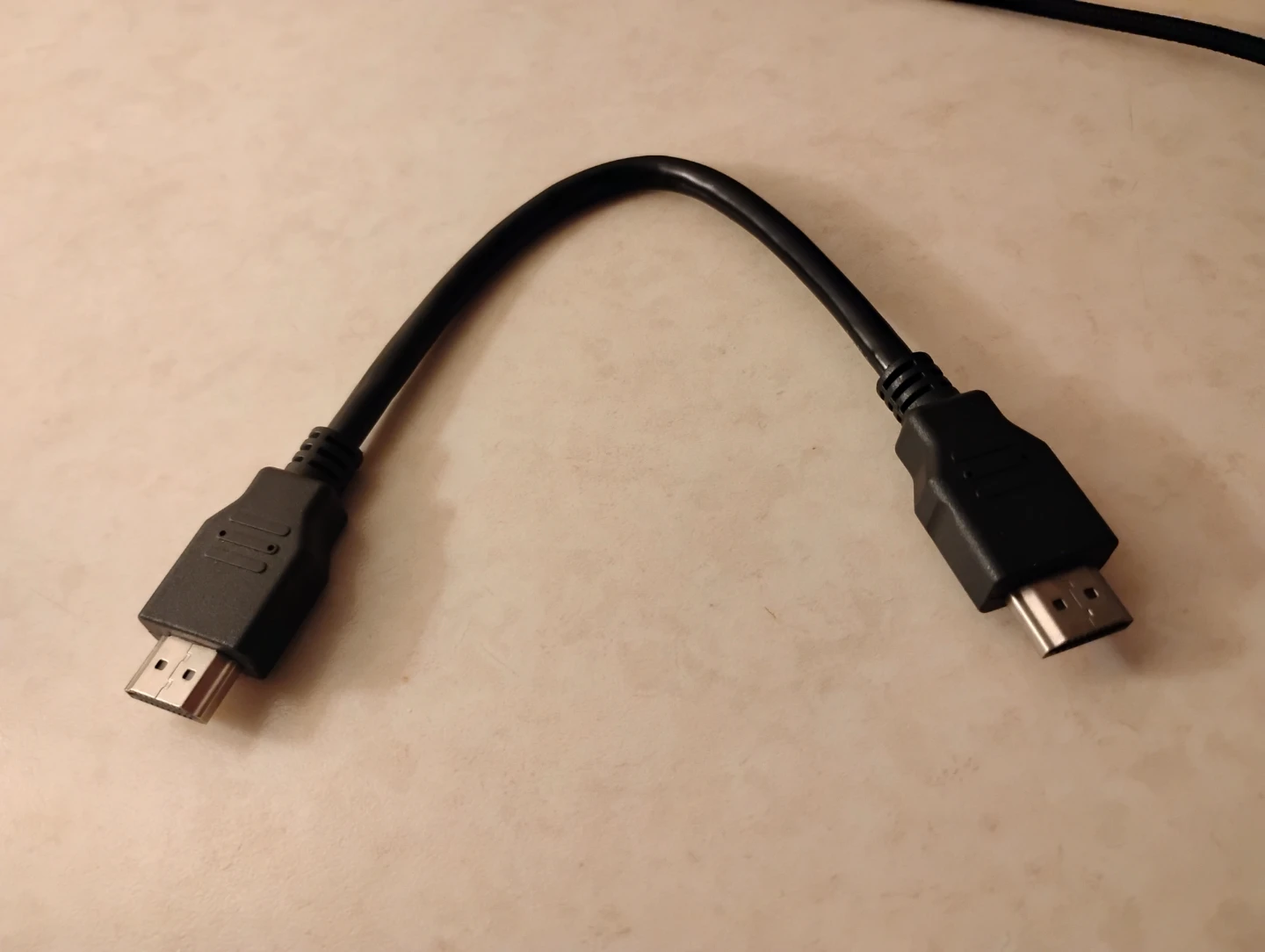 Black HDMI Cable