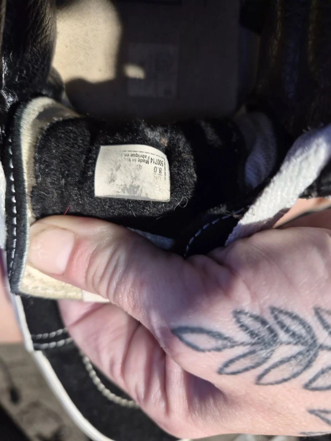 Vans Sk8-Hi Black Suede High-Top Sneakers - photo 2