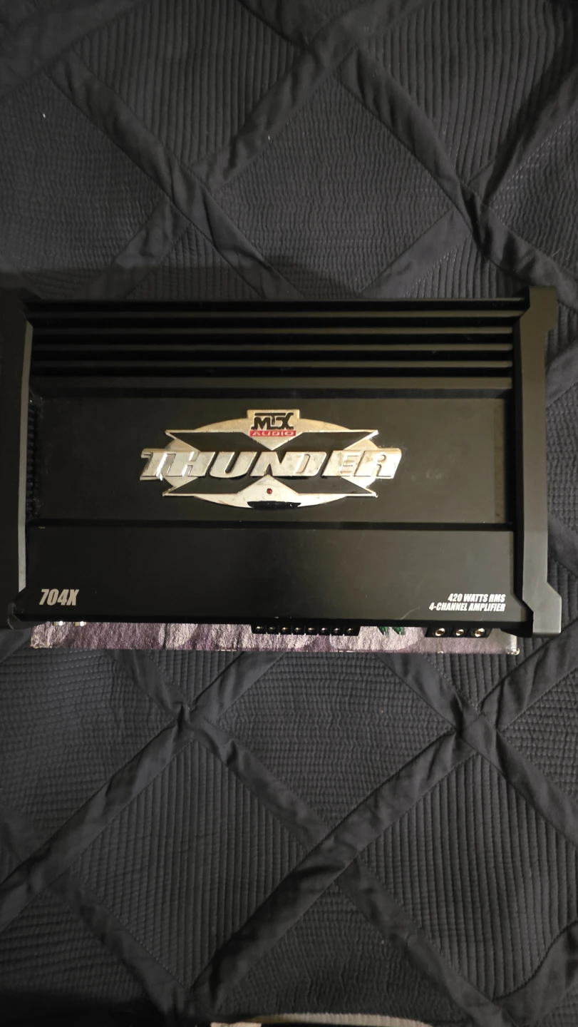 MTX Audio Thunder 704X 4-Channel Amplifier