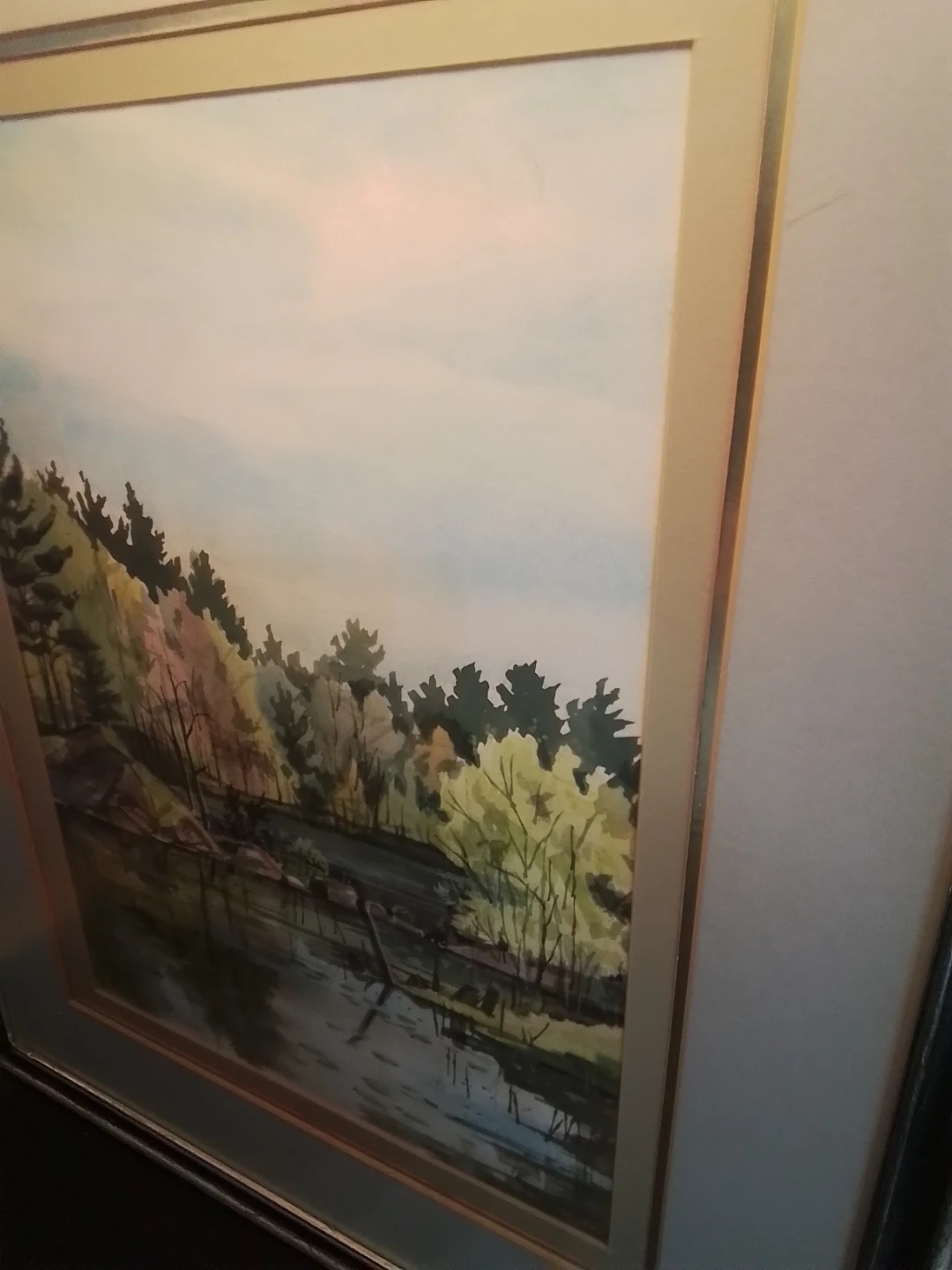 the Canadian artist Mary Tuck Corelli Watercolour Landscape - photo 3