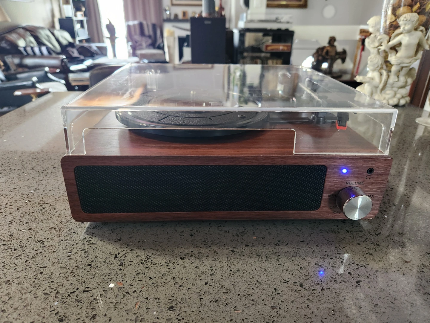 Portable Bluetooth Record Player - photo 2