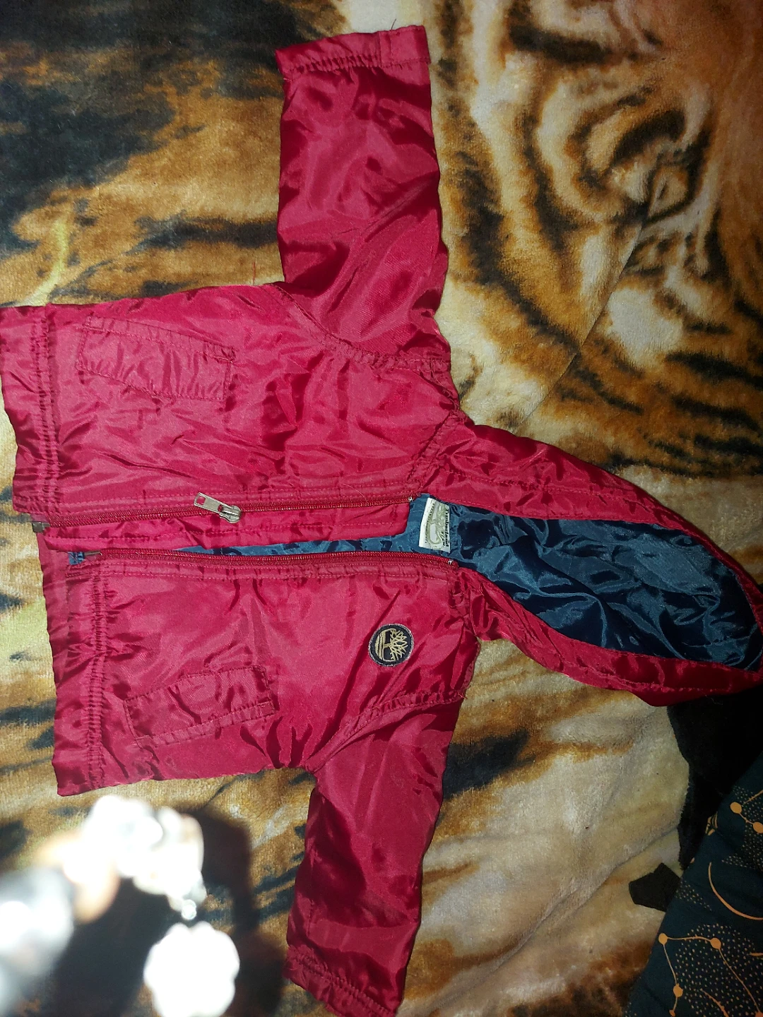 Timberland Red Jacket - 3/6 Months