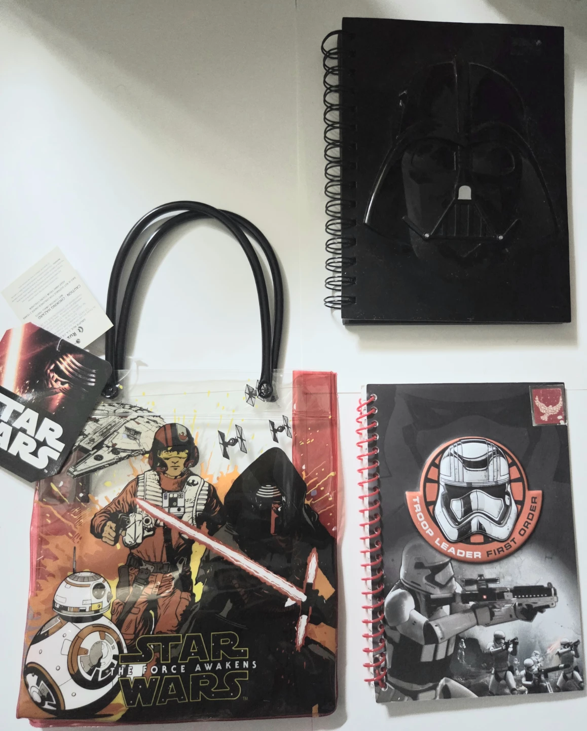 Star Wars Bag and Notebooks Set