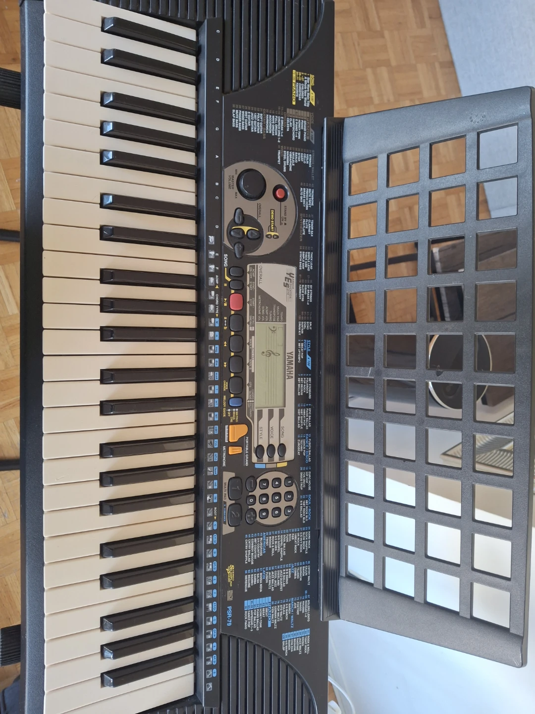 Yamaha electric keyboard PSR-079 with stand - photo 5