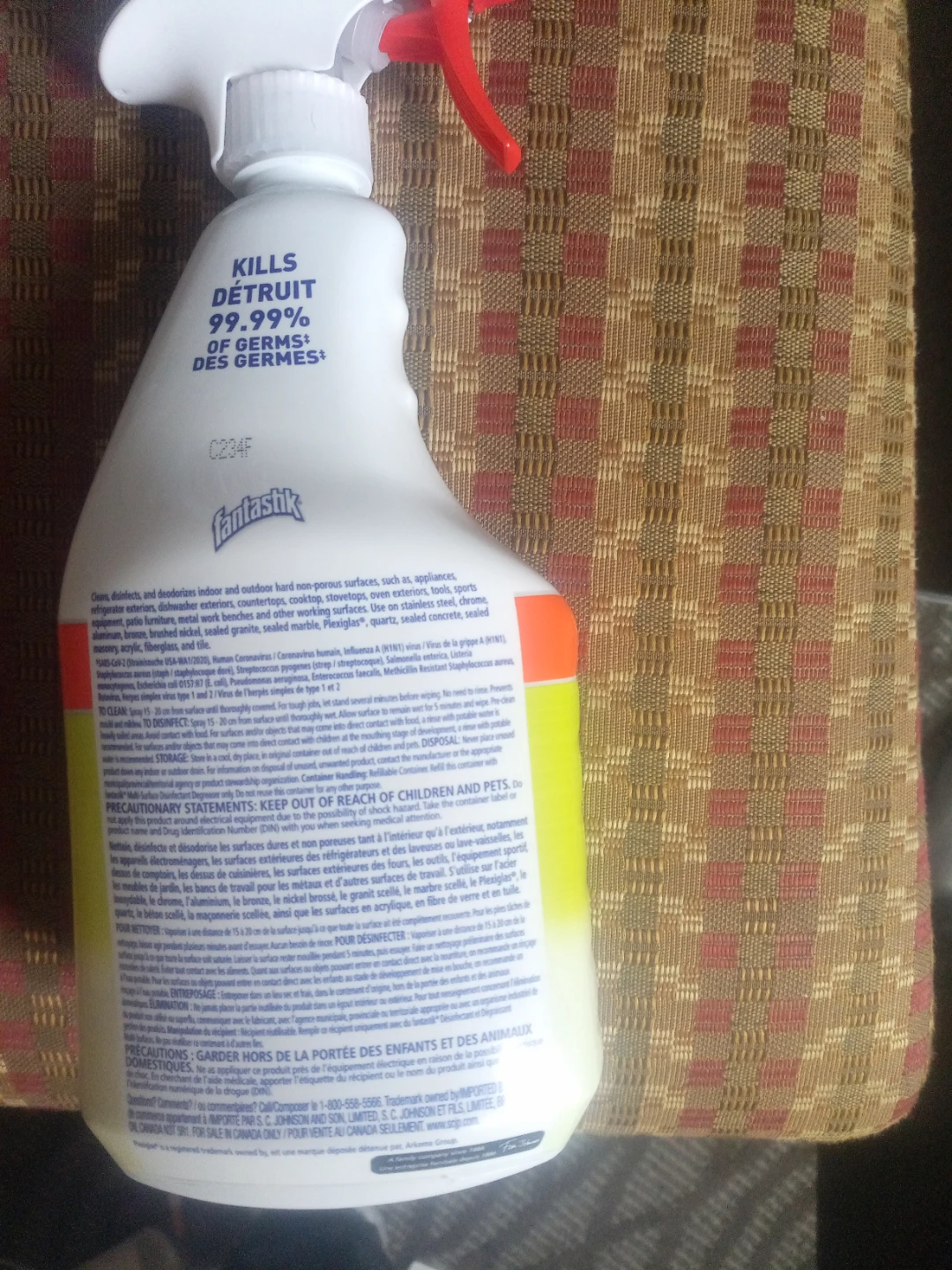Fantastik Professional Multi-Surface Cleaner and Disinfectant