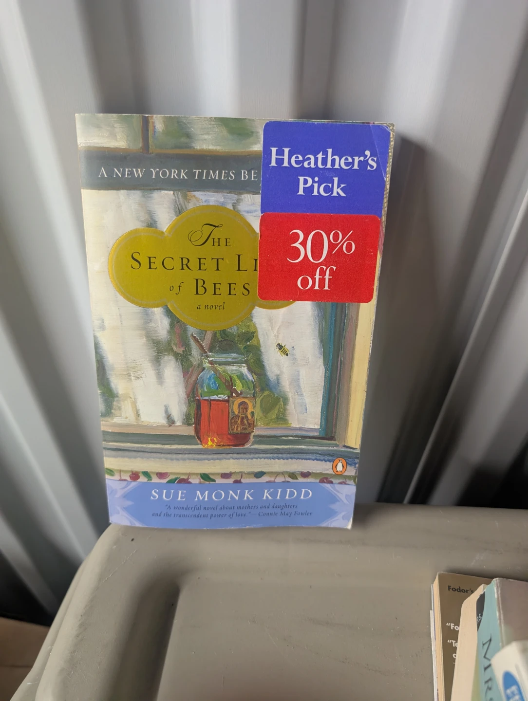 The Secret Life of Bees by Sue Monk Kidd and other books.
