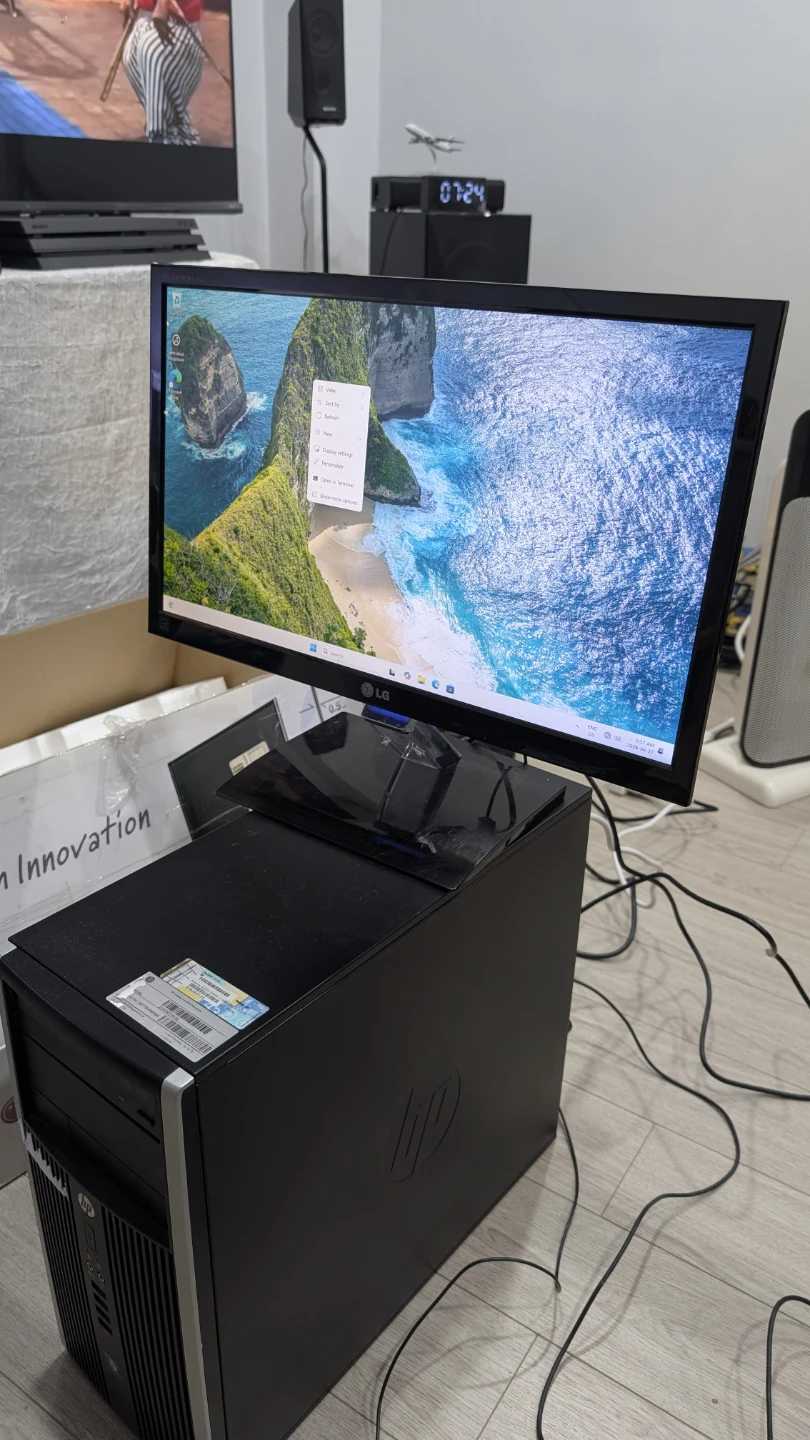 HP Desktop Computer Tower - photo 2