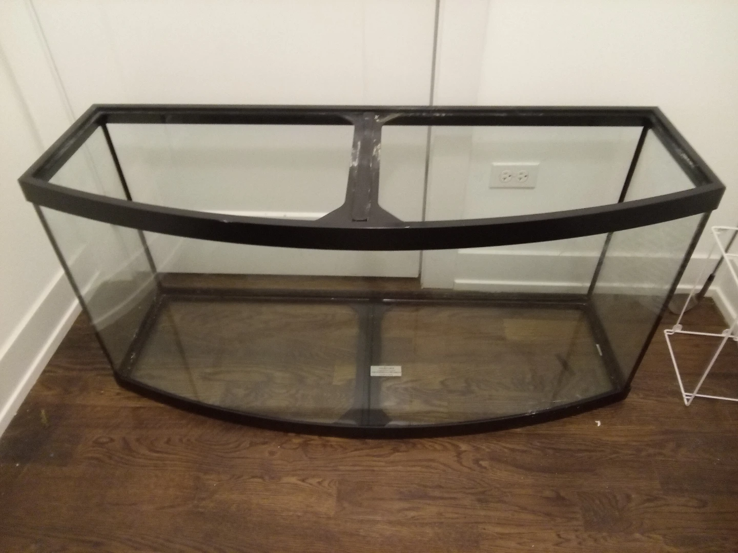 Large Bowfront Aquarium Tank