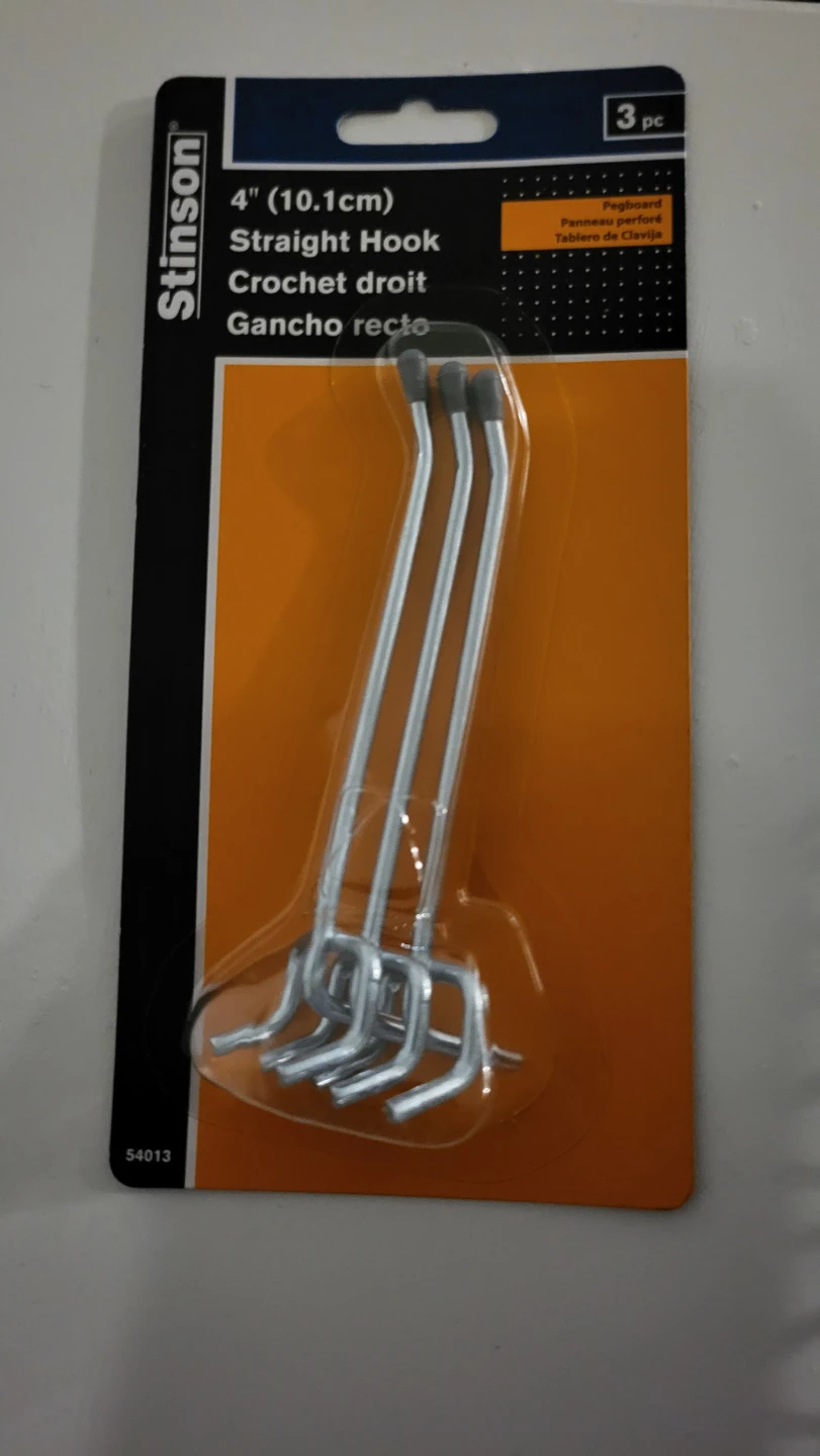 Stinson 4" Straight Hooks (3 pc) - photo 2