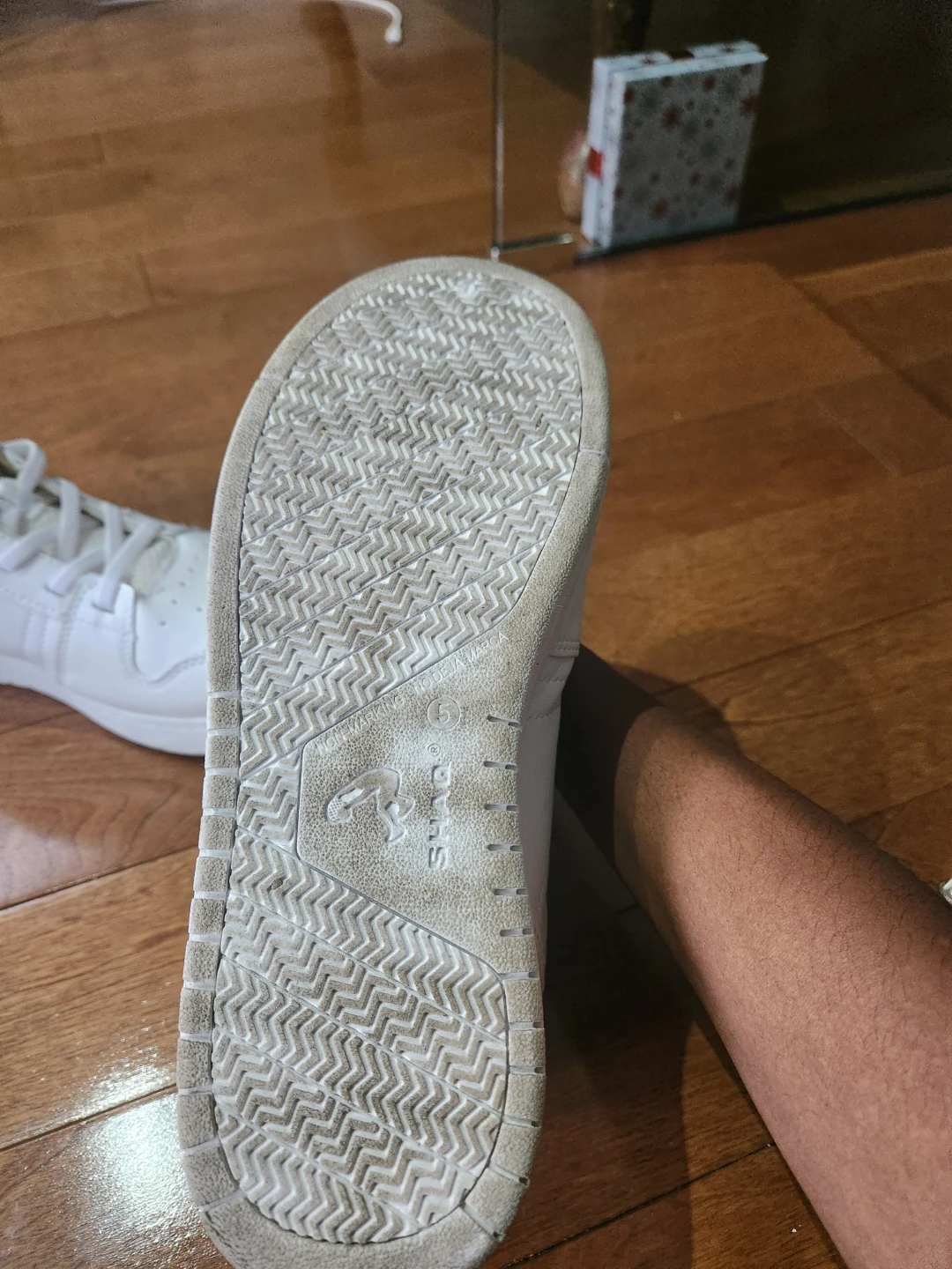 SHAQ Kids White High-Top Sneakers - photo 2