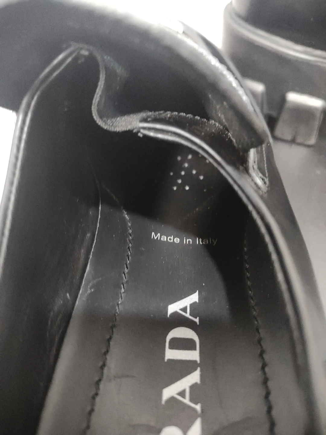 Prada Black Leather Loafers - photo 3