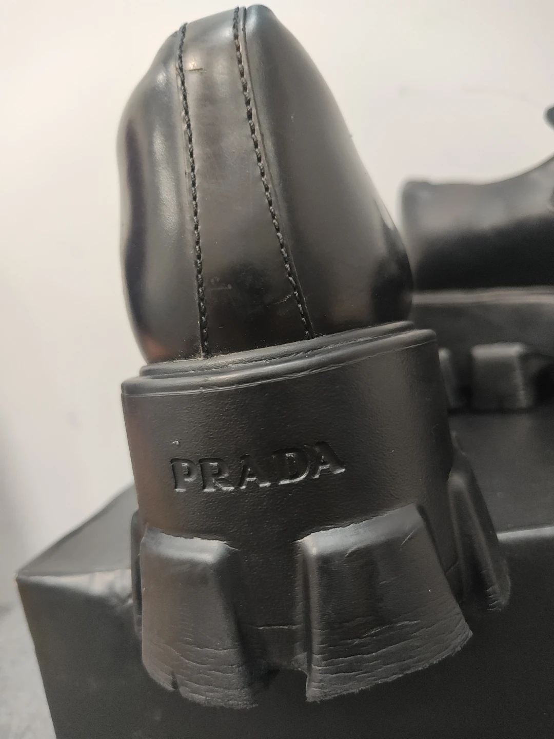 Prada Black Leather Loafers - photo 4