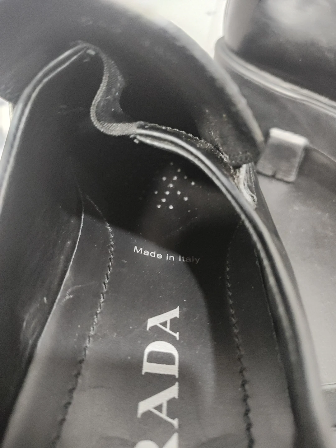 Prada Black Leather Loafers - photo 5