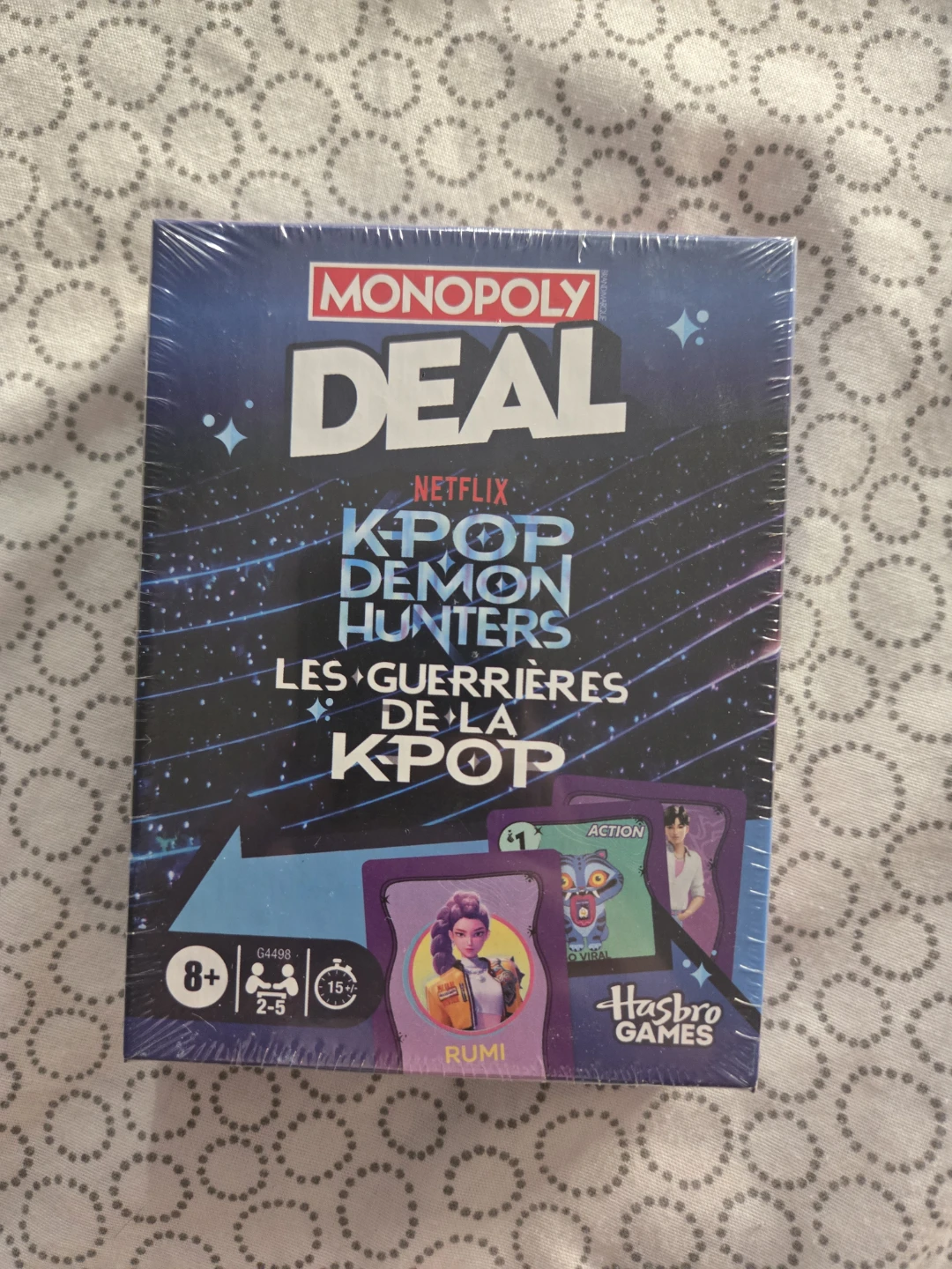Monopoly Deal Netflix K-Pop Demon Hunters Card Game