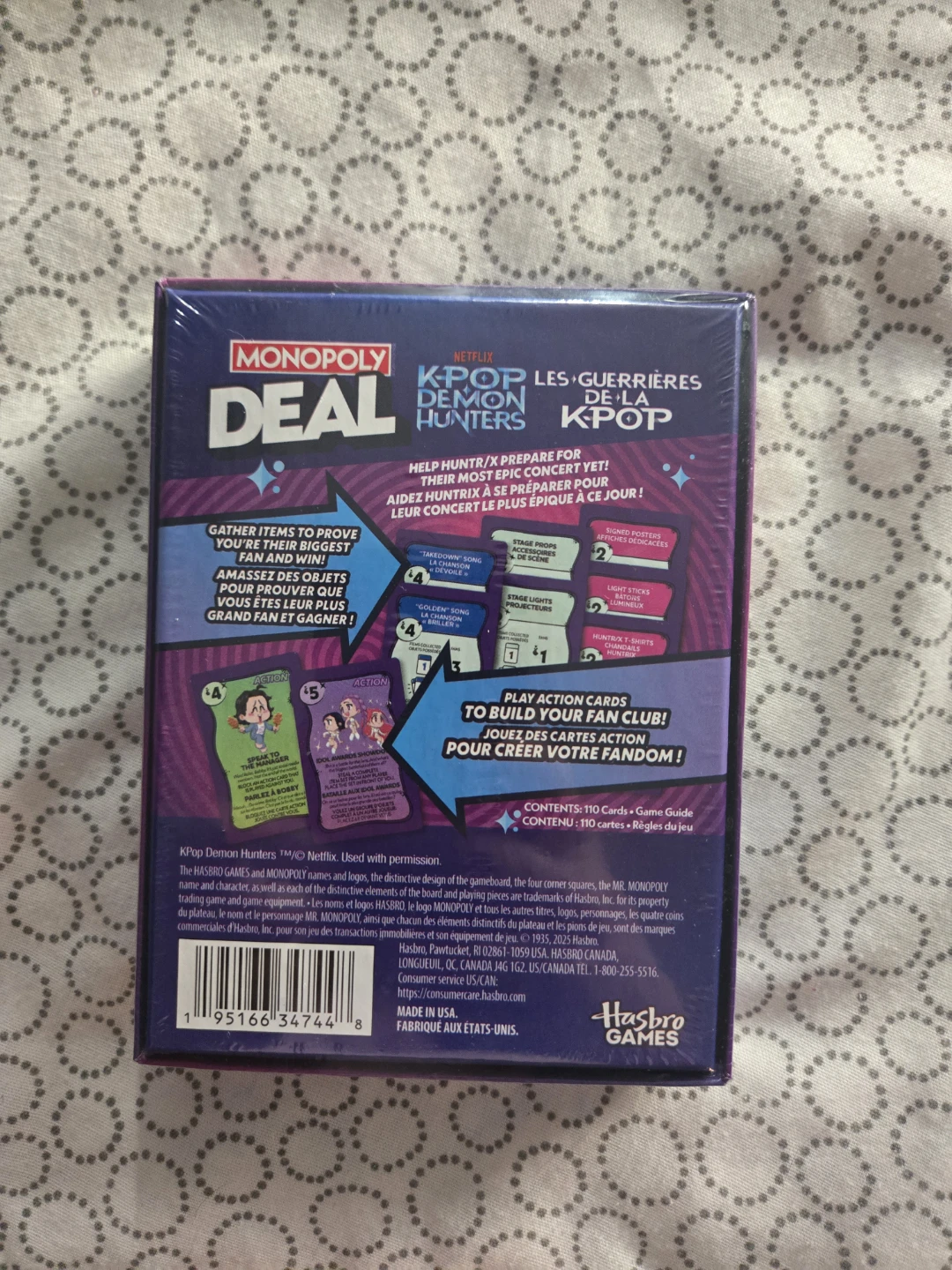Monopoly Deal Netflix K-Pop Demon Hunters Card Game - photo 2