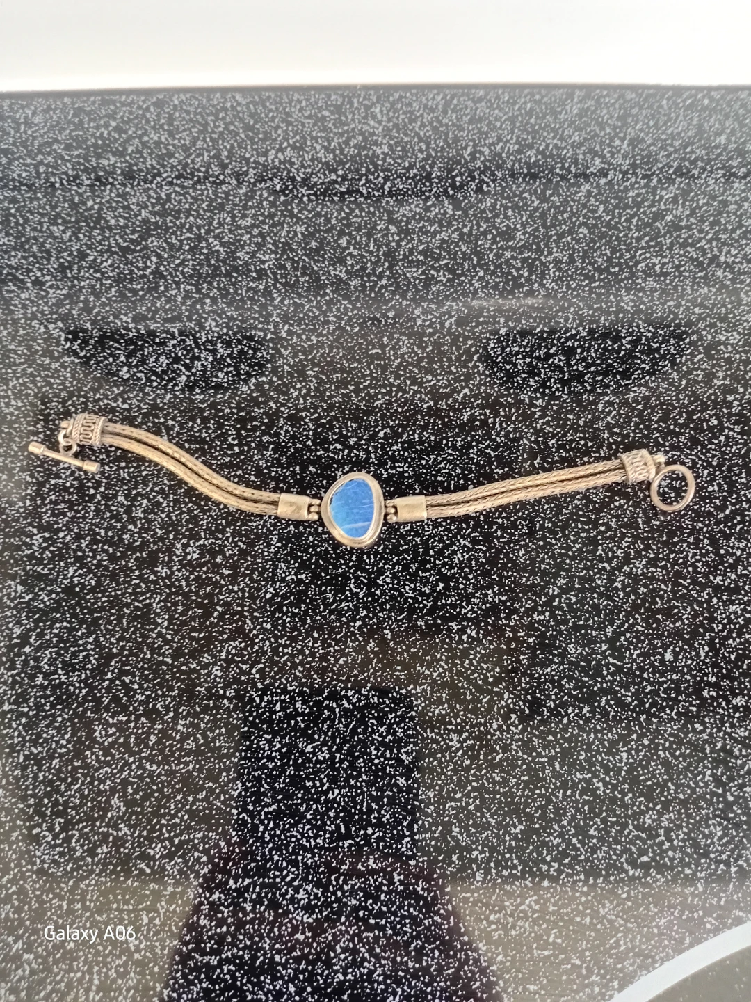 Opal & Silver Bracelet Custom Made - photo 2