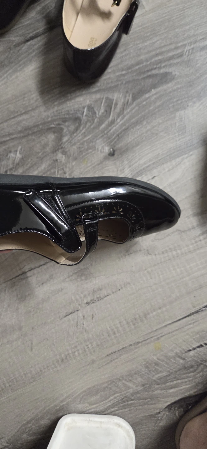 Gymboree Black Patent Mary Jane Shoes; size -2 - photo 4
