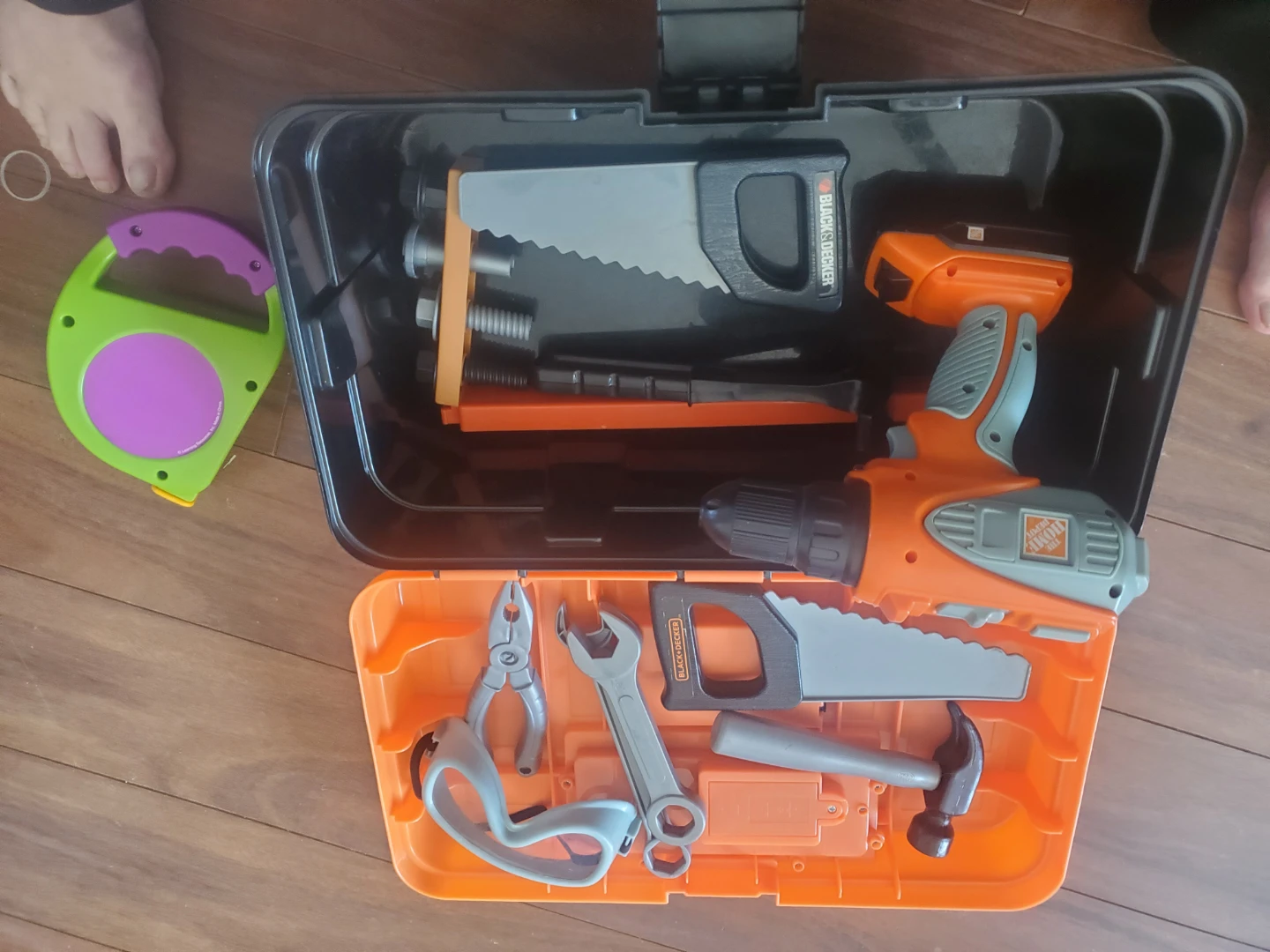 Black & Decker Kids Toy Tool Box with Accessories - photo 2