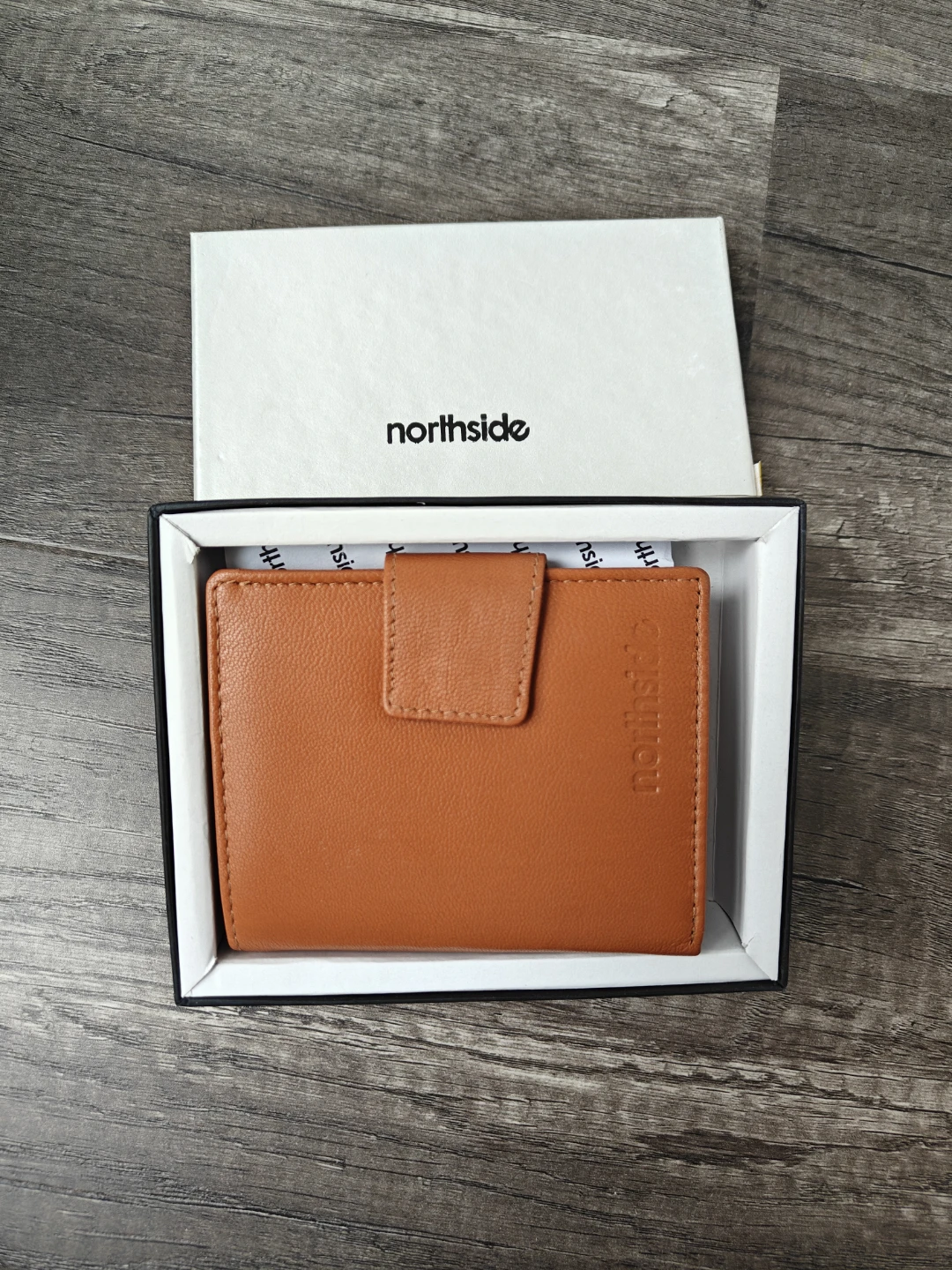 Northside Brown Genuine Leather Bifold Wallet - photo 2