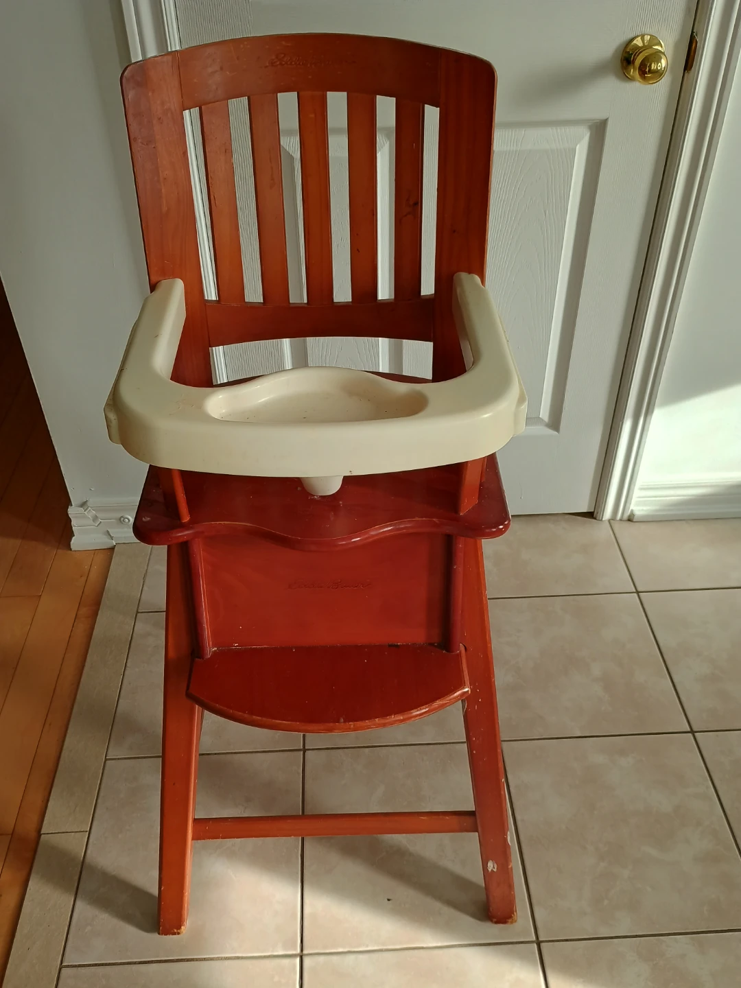 Eddie Bauer Wooden High Chair