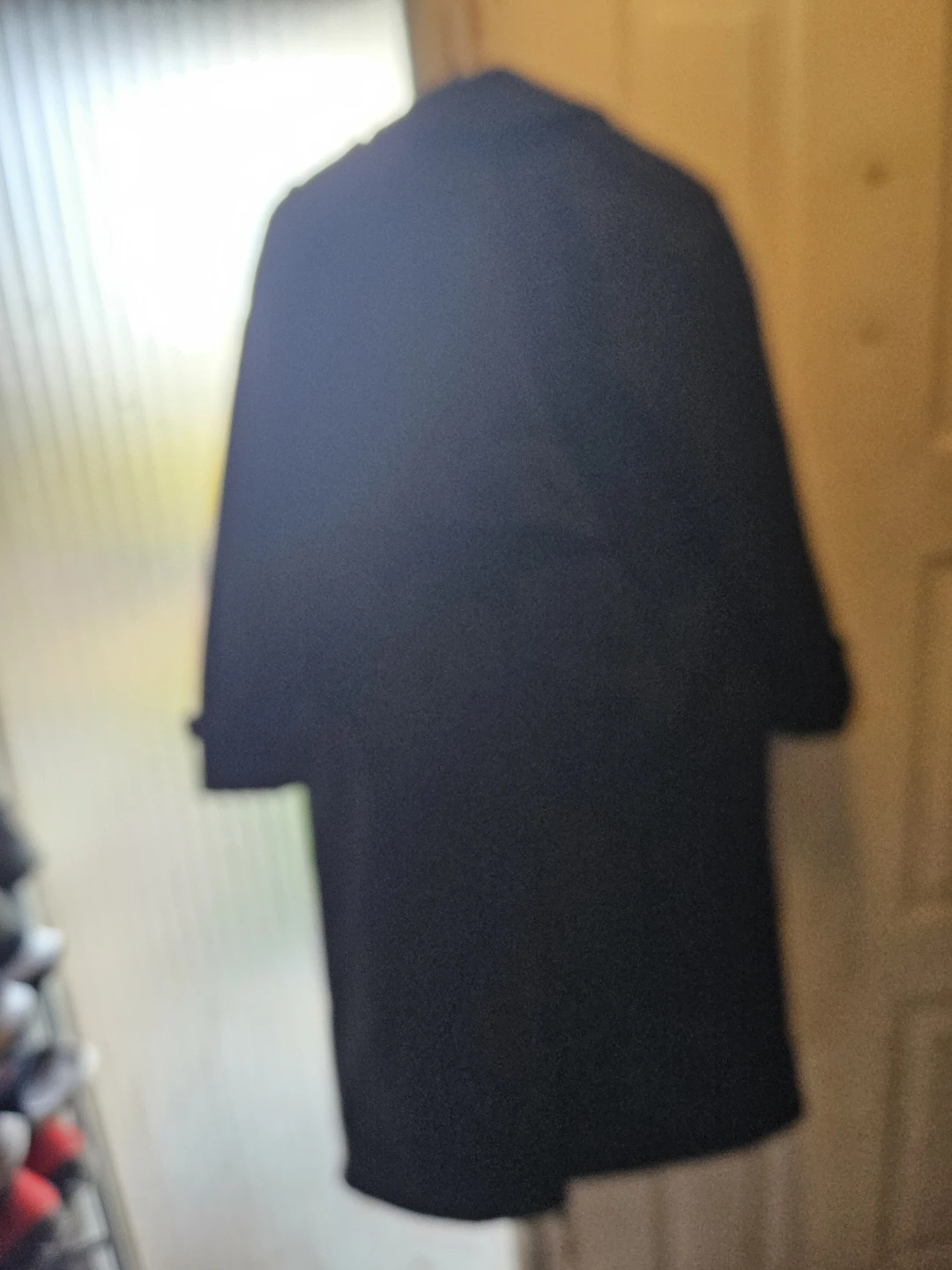 London Fog Black Trench Coat Size 8 - photo 3