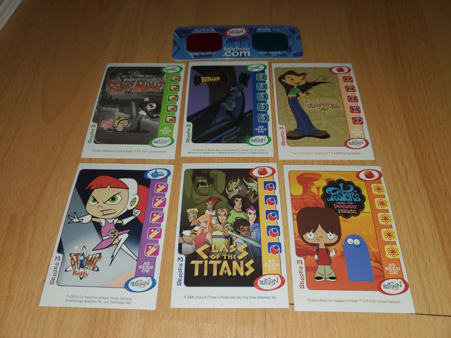 ($10 each card) Collection of Teletoon Series 3 Trading Cards - photo 2