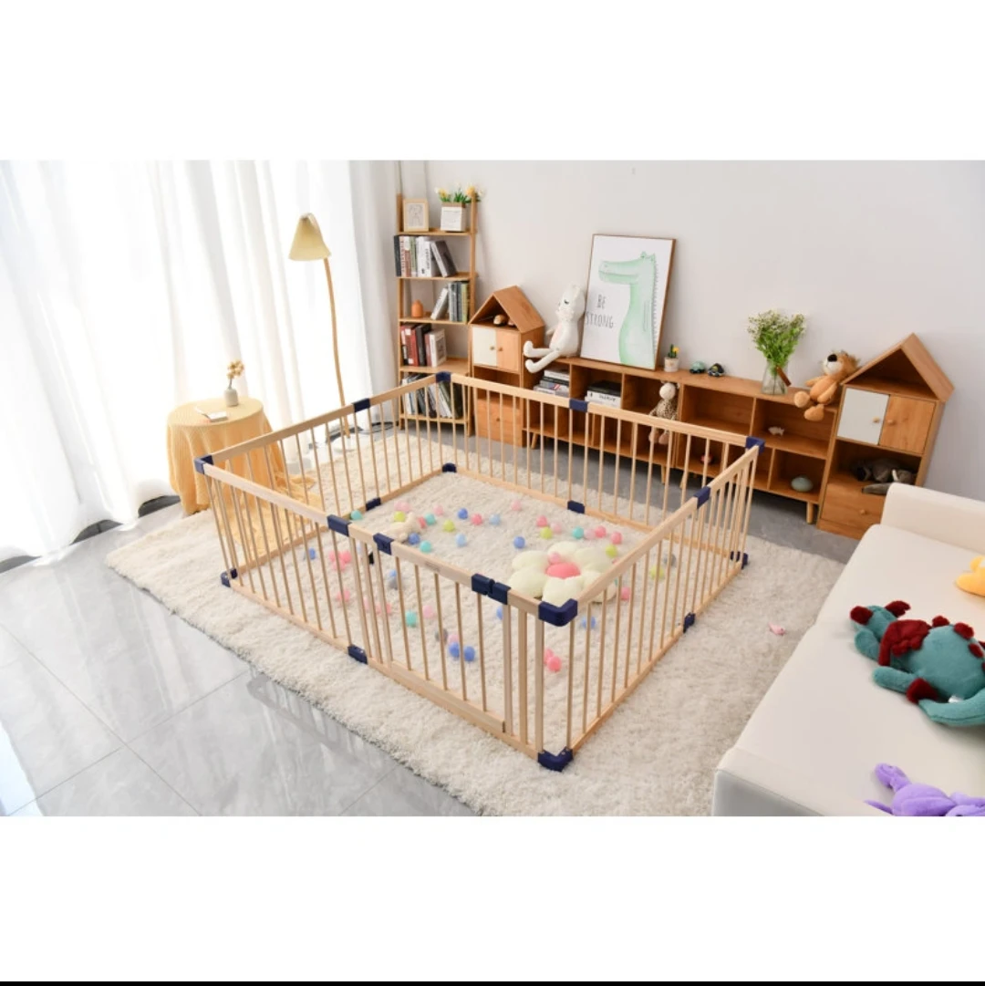 Wooden Baby Playpen