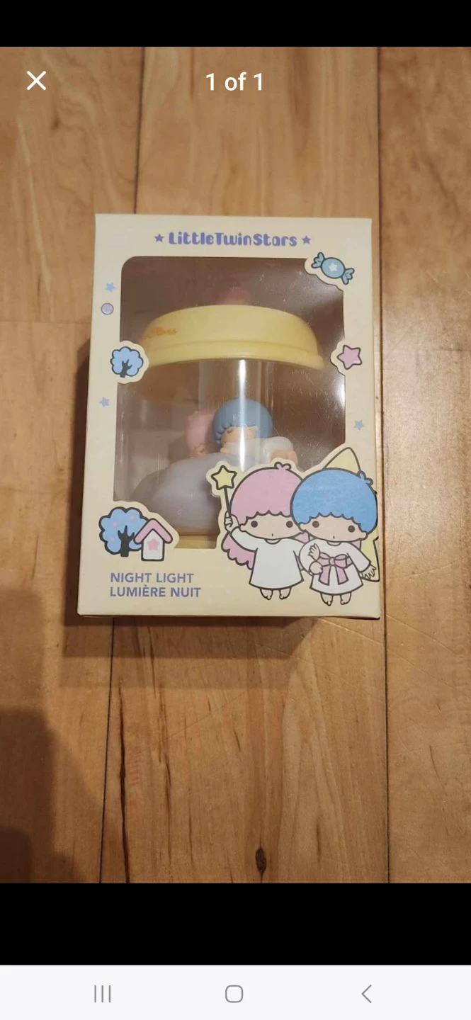 Little Twin Star Dream Series Night Light (Brand New In Box)